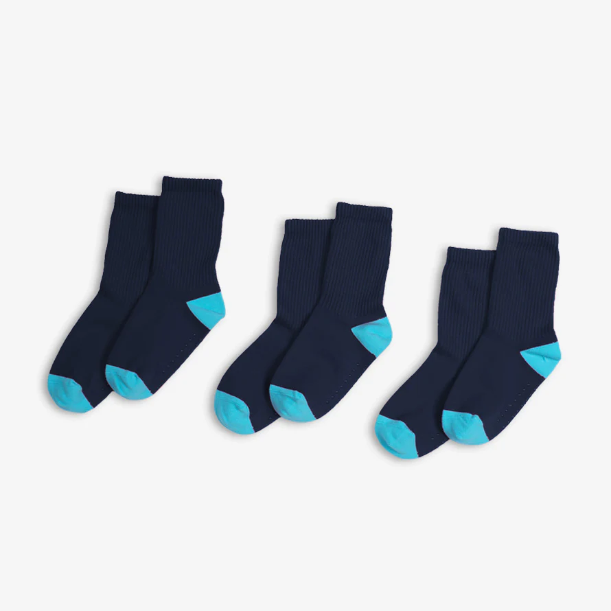 Clearance kids ribbed crew sock 3-pack - Image 12