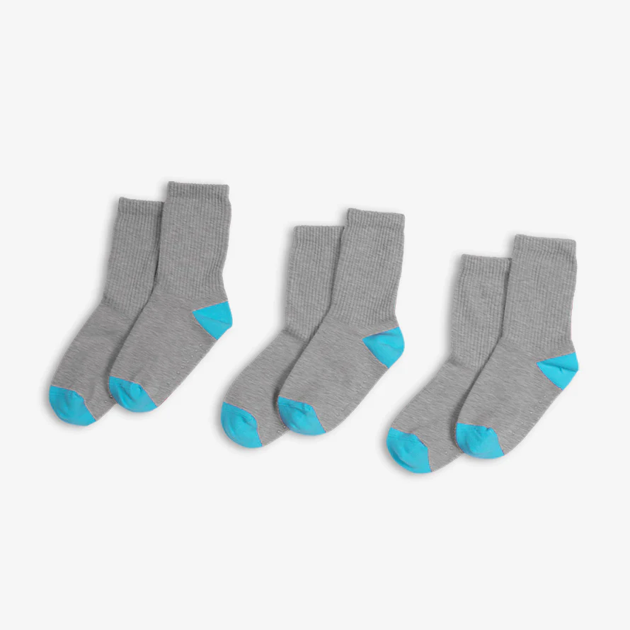 Clearance kids ribbed crew sock 3-pack - Image 13