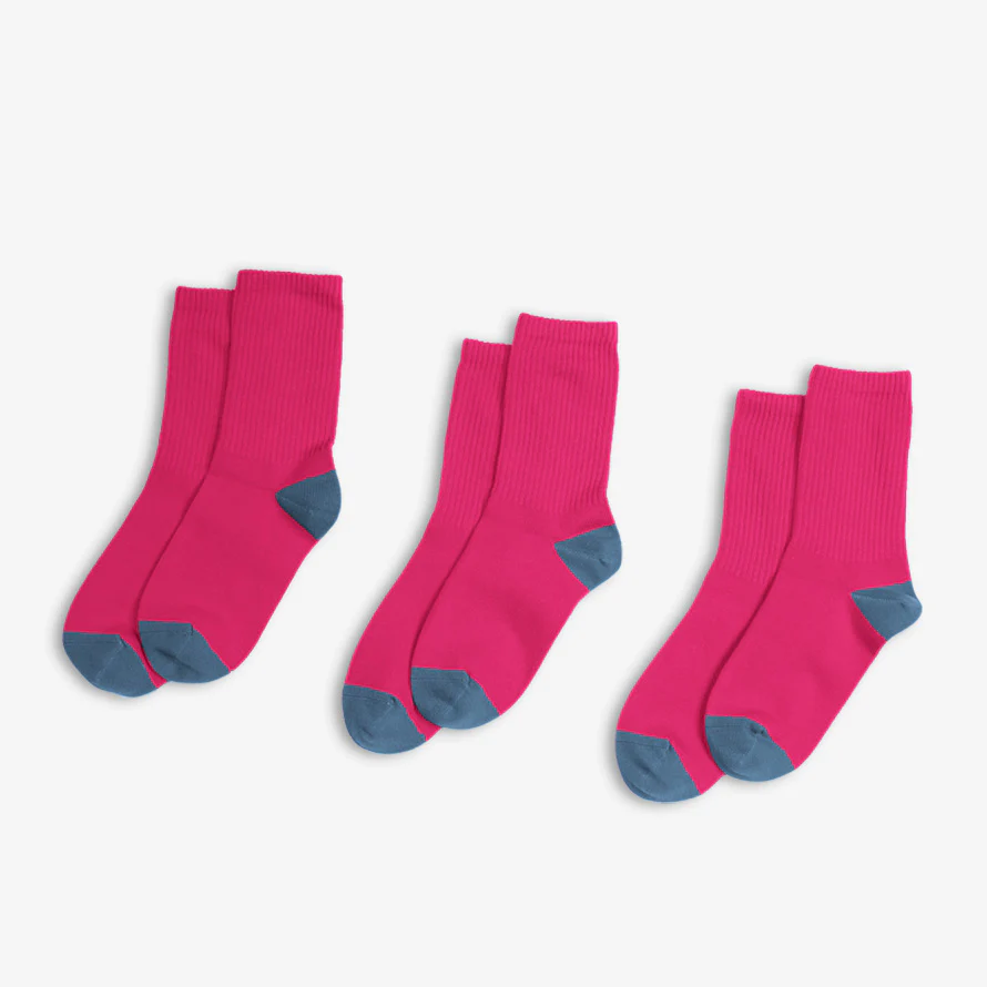Clearance kids ribbed crew sock 3-pack - Image 16