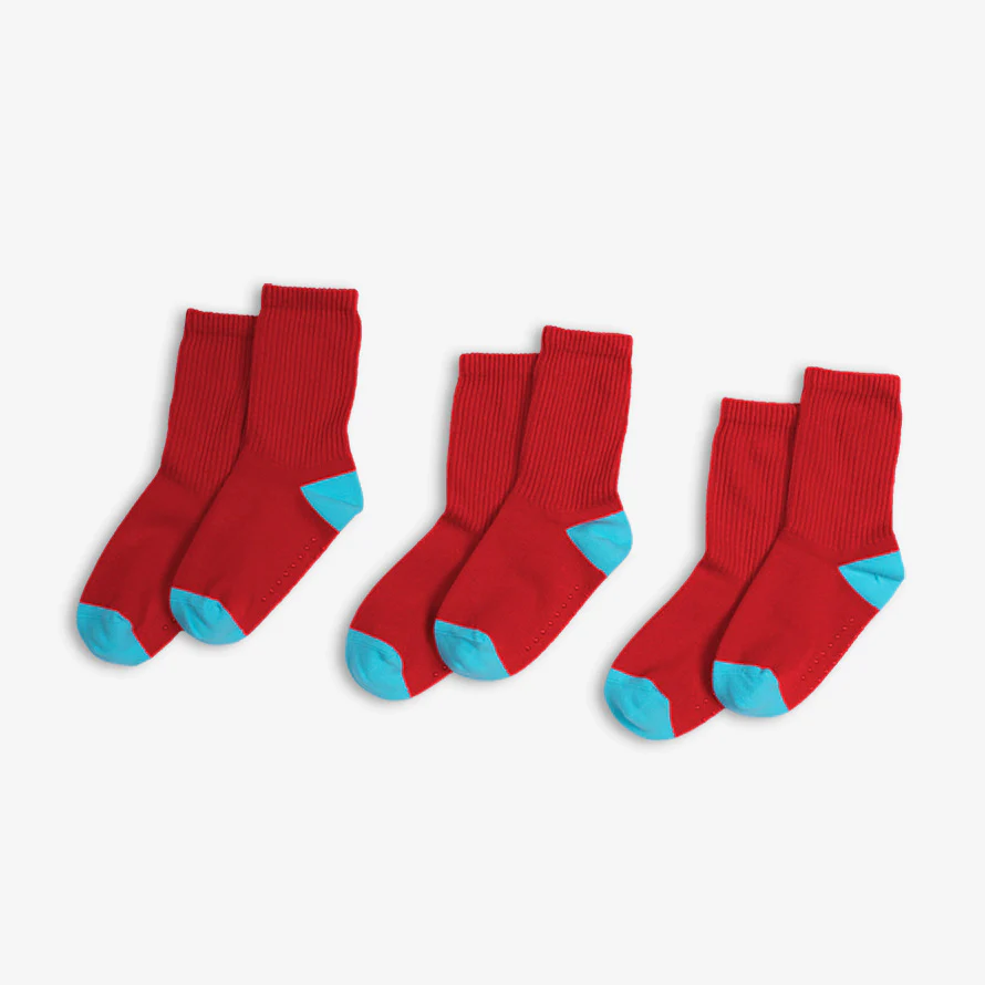 Clearance kids ribbed crew sock 3-pack - Image 17