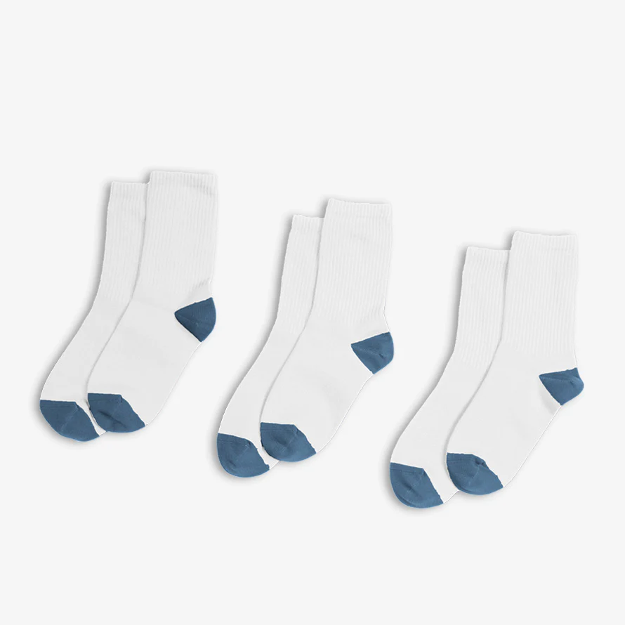 Clearance kids ribbed crew sock 3-pack - Image 19