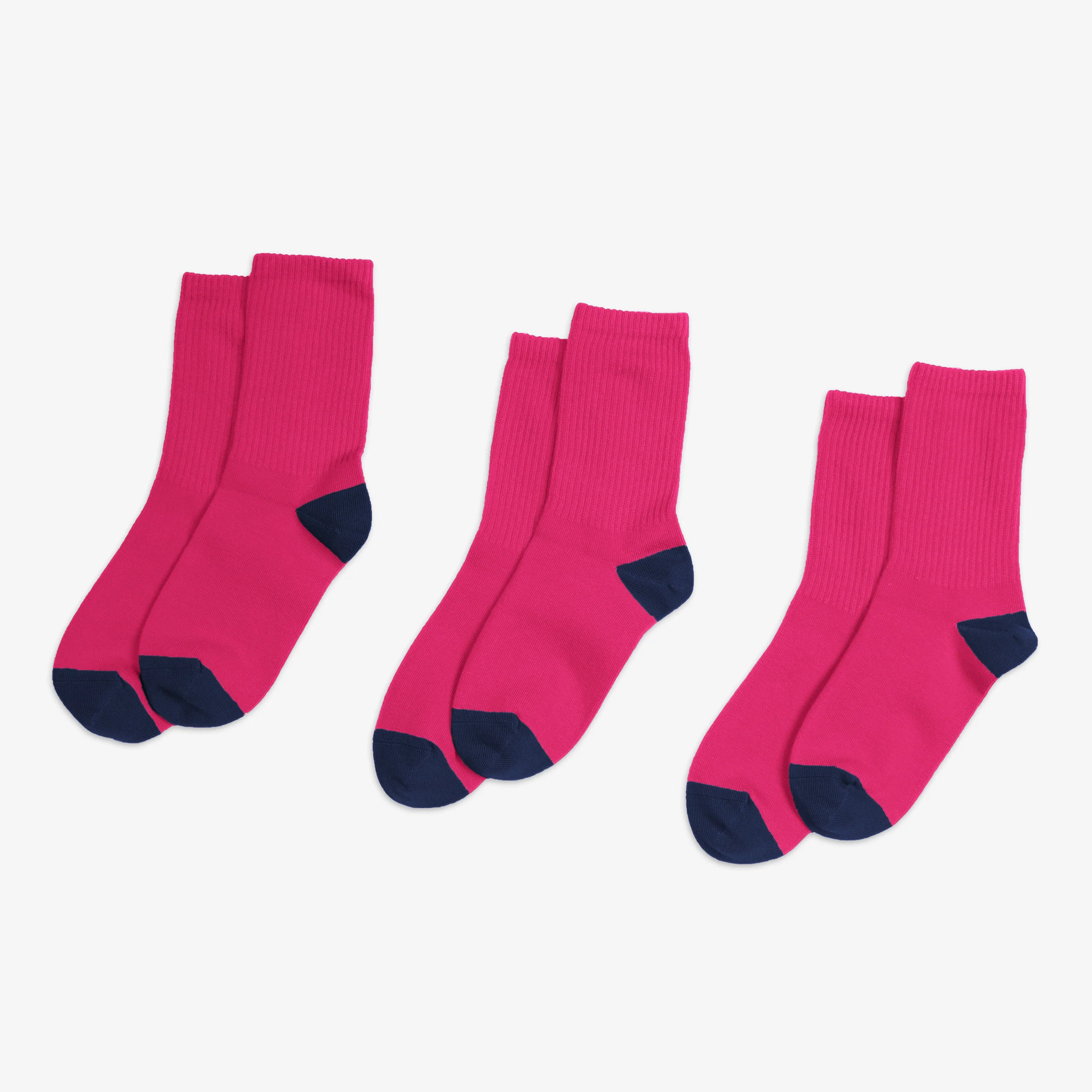 Clearance kids ribbed crew sock 3-pack - Image 2
