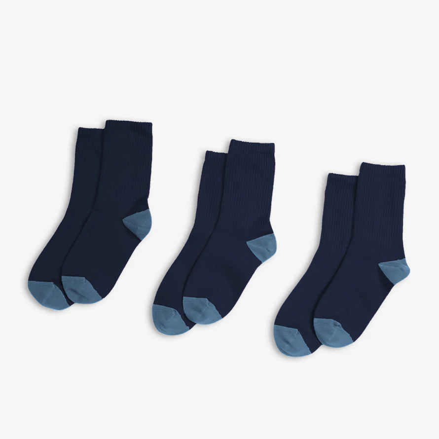 Clearance kids ribbed crew sock 3-pack - Image 20