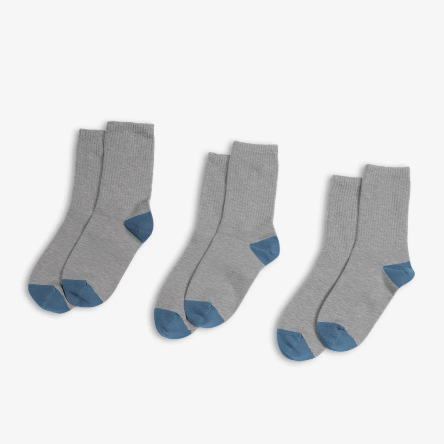 Clearance kids ribbed crew sock 3-pack - Image 21