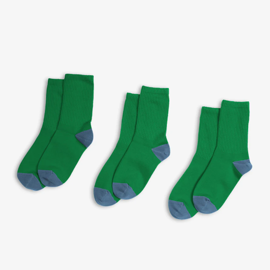 Clearance kids ribbed crew sock 3-pack - Image 22