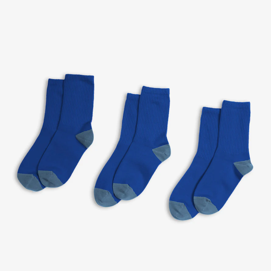 Clearance kids ribbed crew sock 3-pack - Image 23