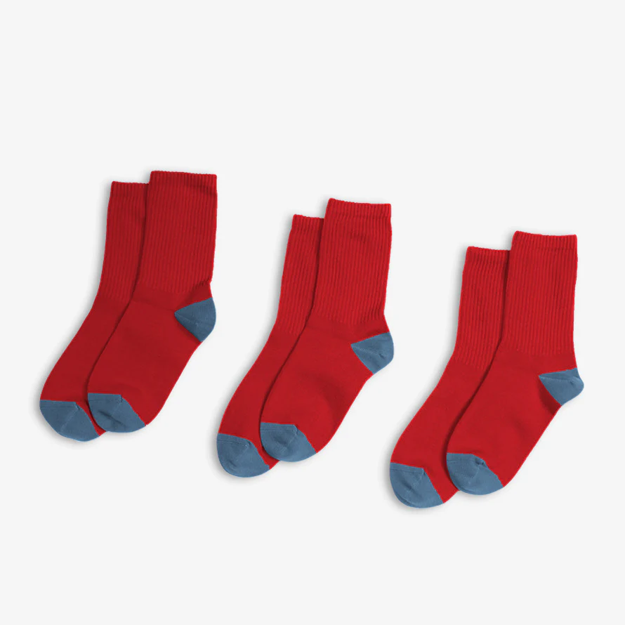 Clearance kids ribbed crew sock 3-pack - Image 24