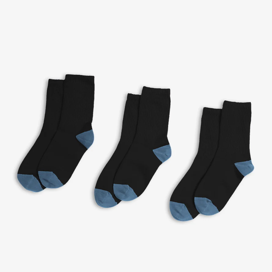 Clearance kids ribbed crew sock 3-pack - Image 25
