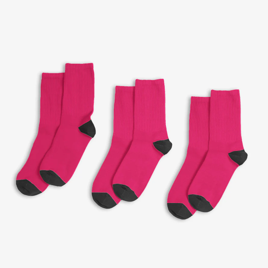 Clearance kids ribbed crew sock 3-pack - Image 26