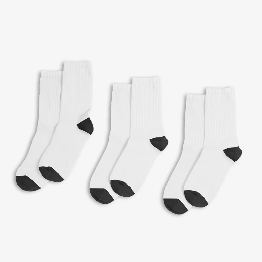Clearance kids ribbed crew sock 3-pack - Image 27