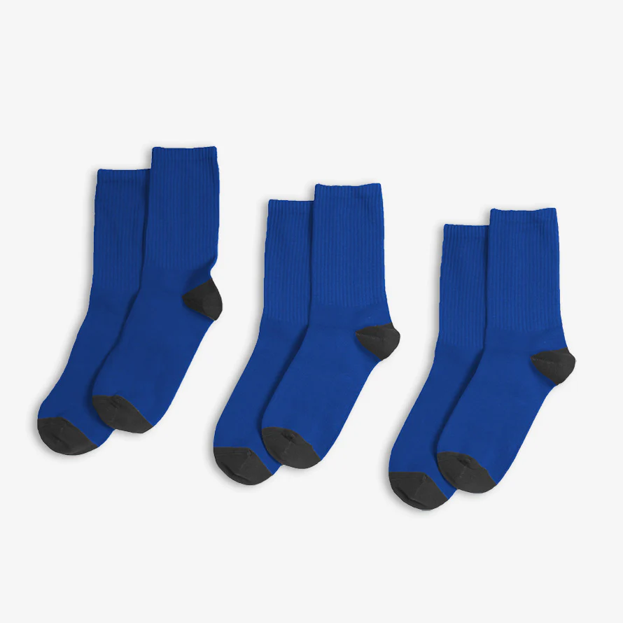 Clearance kids ribbed crew sock 3-pack - Image 28