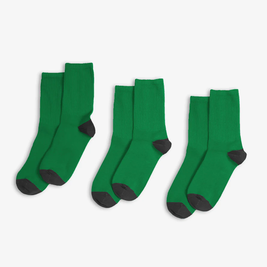 Clearance kids ribbed crew sock 3-pack - Image 31