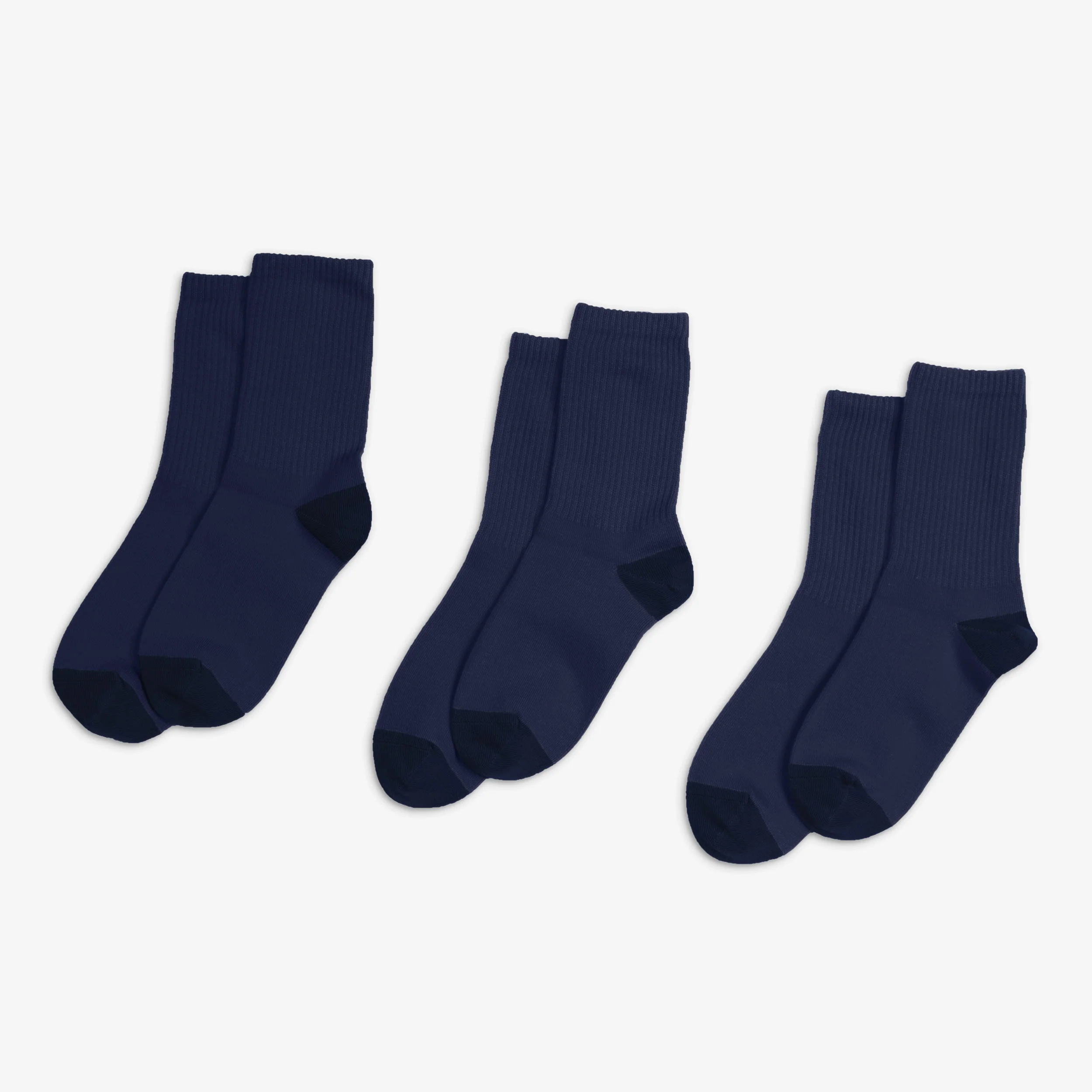 Clearance kids ribbed crew sock 3-pack - Image 4