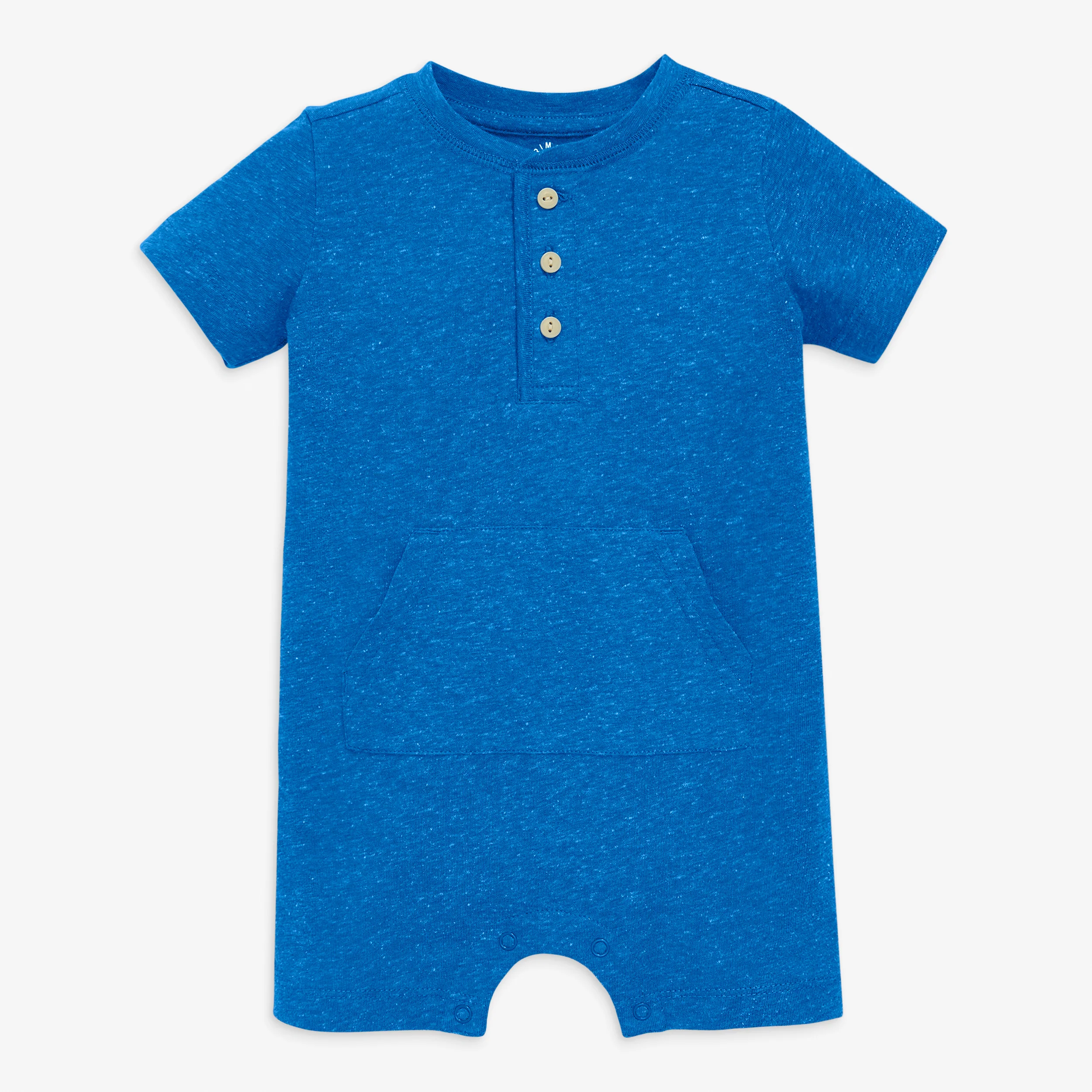 Baby heathered henley shortie - Image 7
