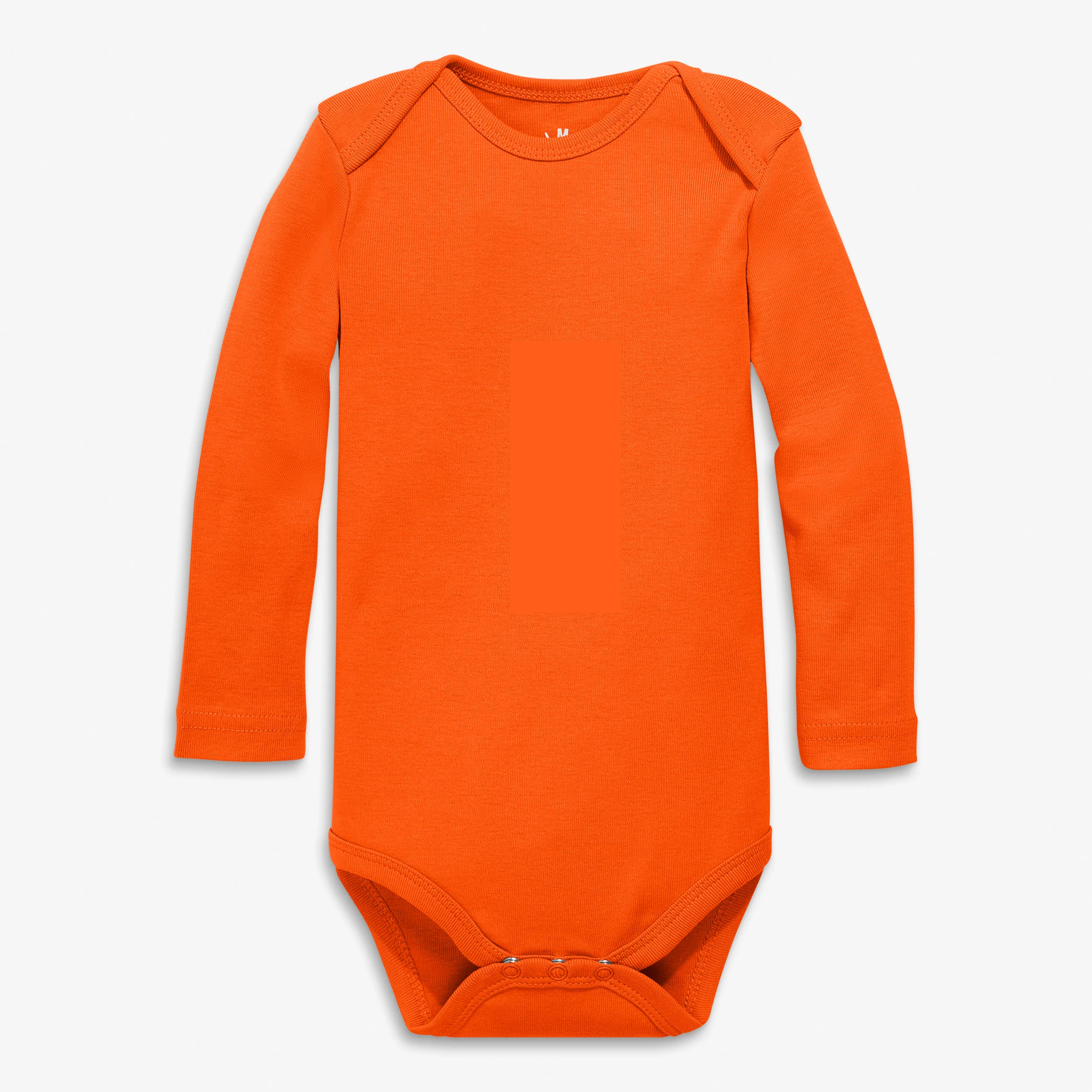 Clearance organic long sleeve babysuit in seasonal colors - Image 9