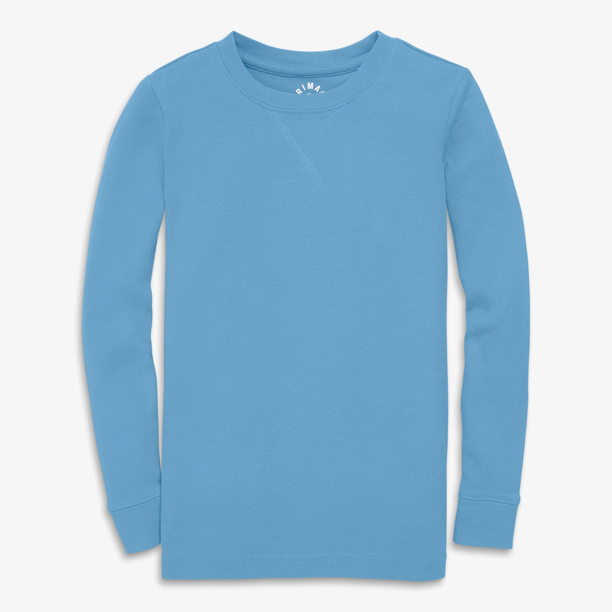 Clearance kids organic long sleeve pj top in spring seasonal colors