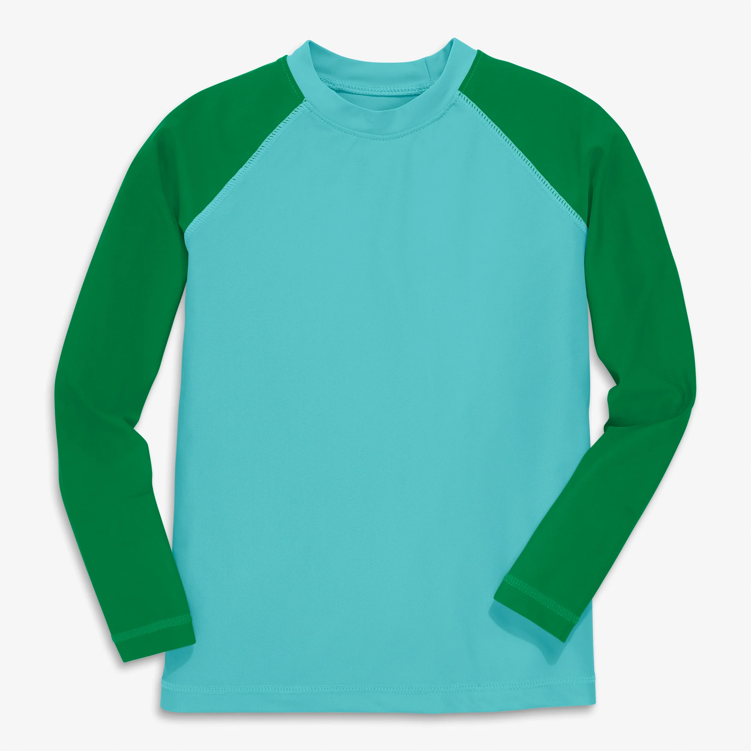 Kids long sleeve baseball rash guard - Image 10