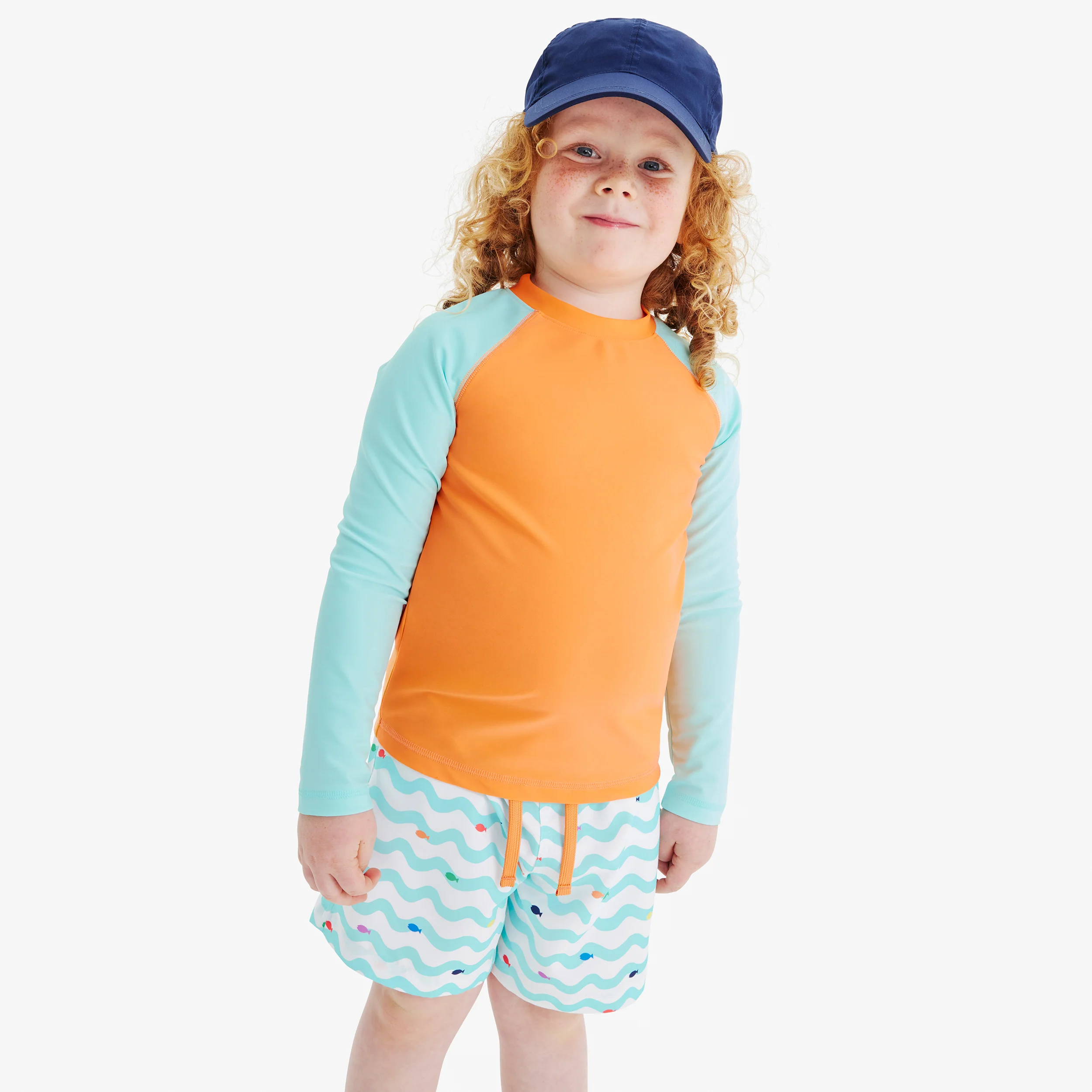 Kids long sleeve baseball rash guard - Image 13