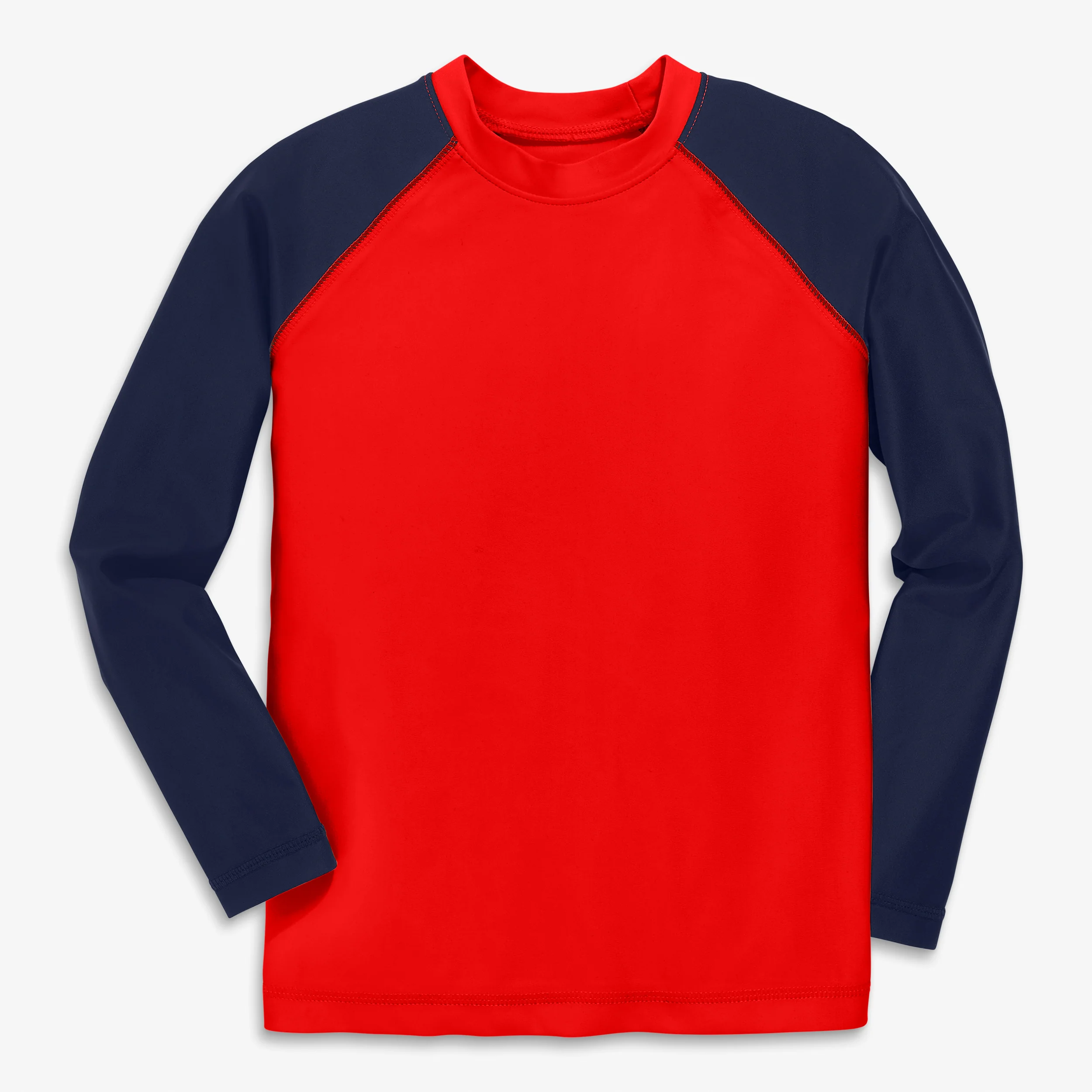 Kids long sleeve baseball rash guard - Image 7