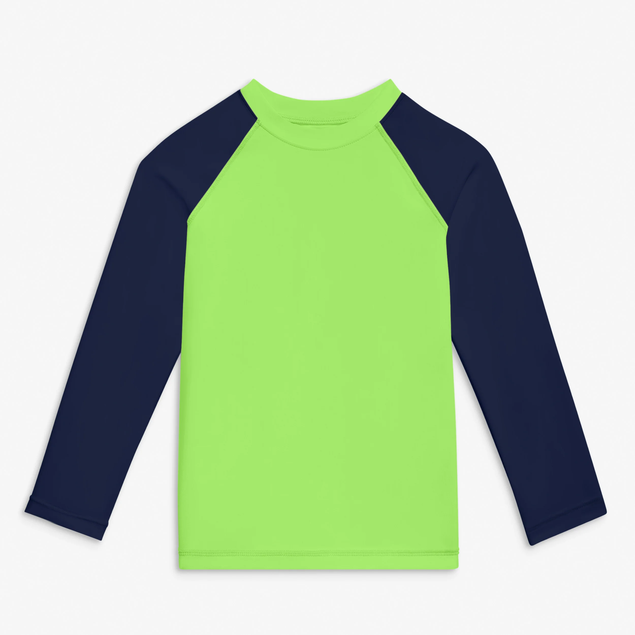 Kids long sleeve baseball rash guard - Image 8