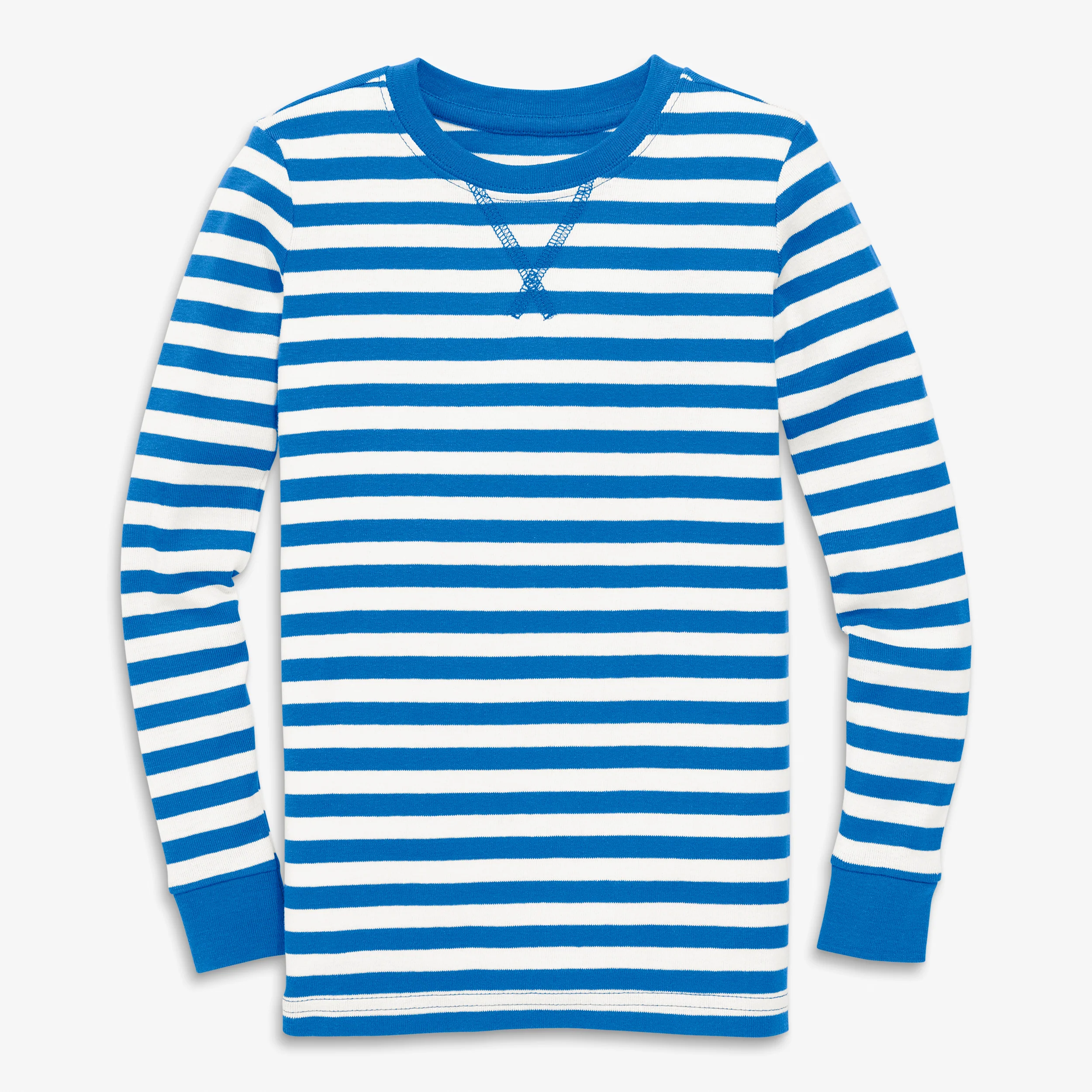 Clearance kids organic pj top in stripe - Image 6