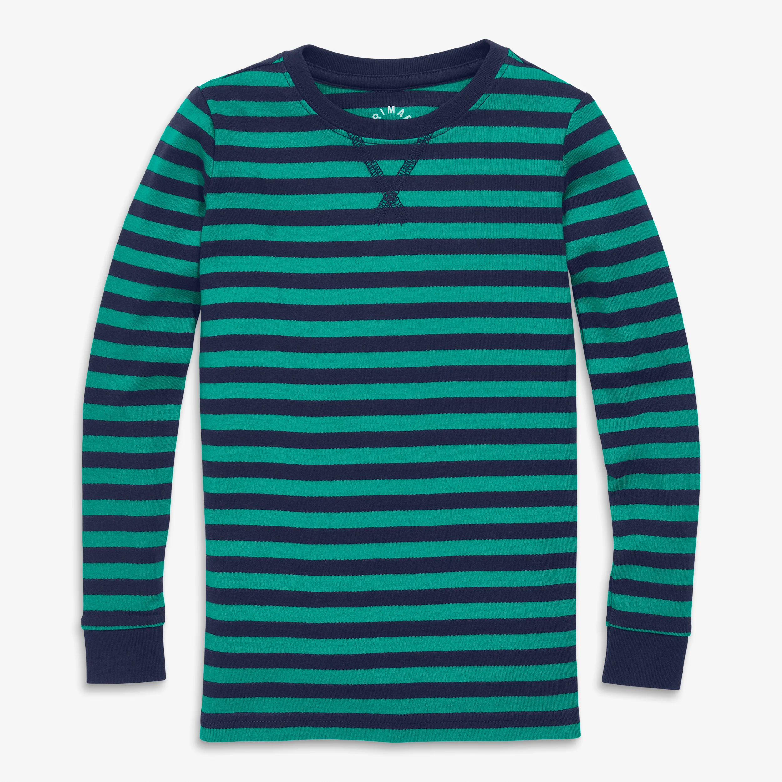 Clearance kids organic pj top in stripe - Image 7
