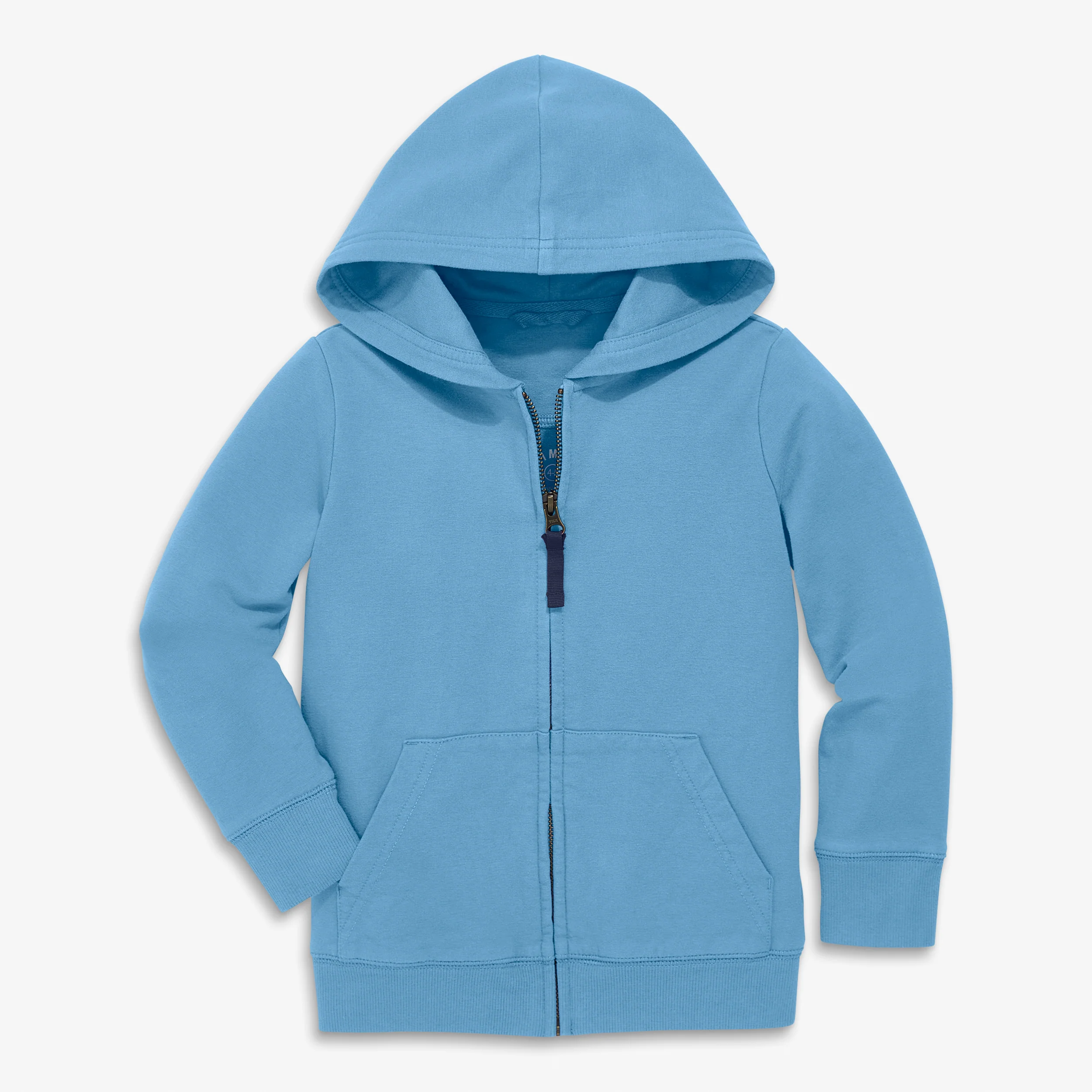 Kids zip hoodie in winter seasonal colors - Image 13