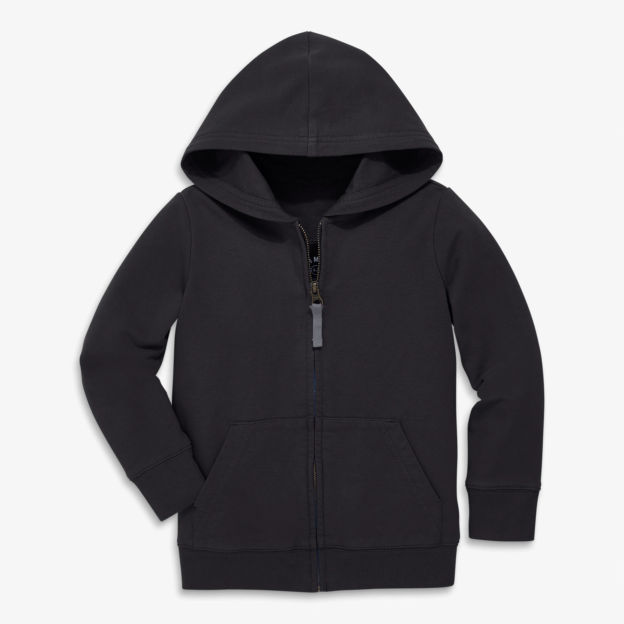Kids zip hoodie in winter seasonal colors - Image 3