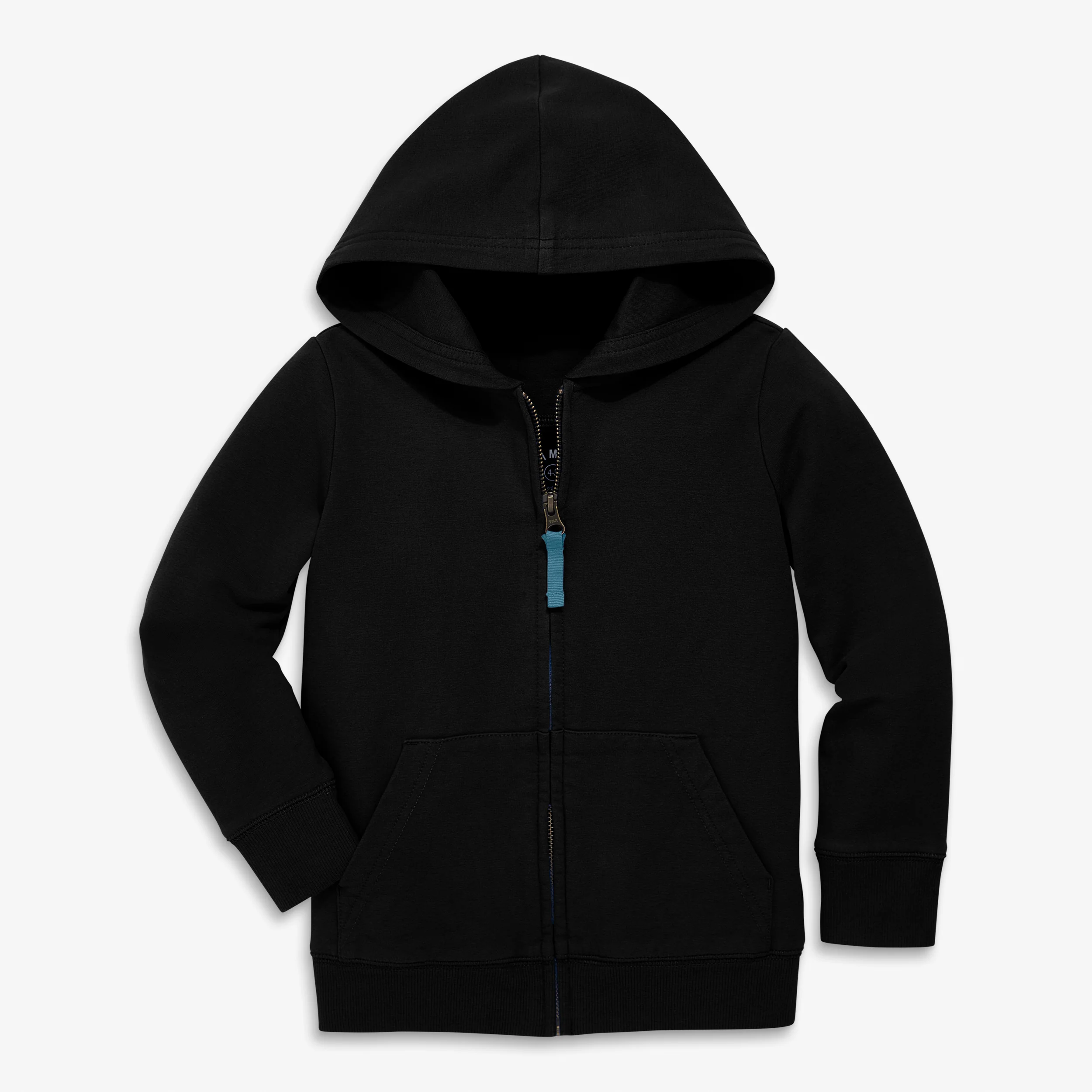 Kids zip hoodie in winter seasonal colors - Image 4