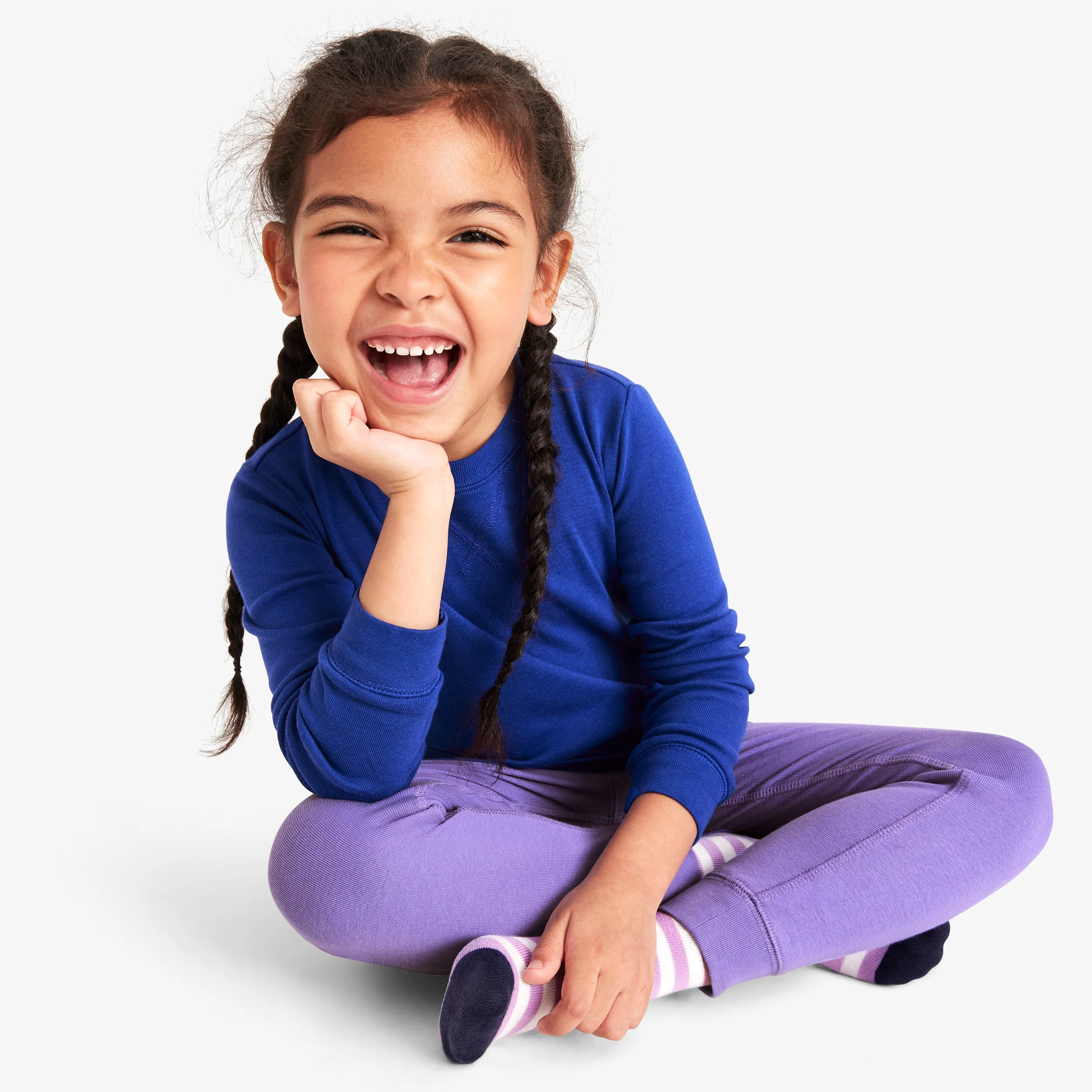 Clearance kids organic long sleeve pj top - Image 10
