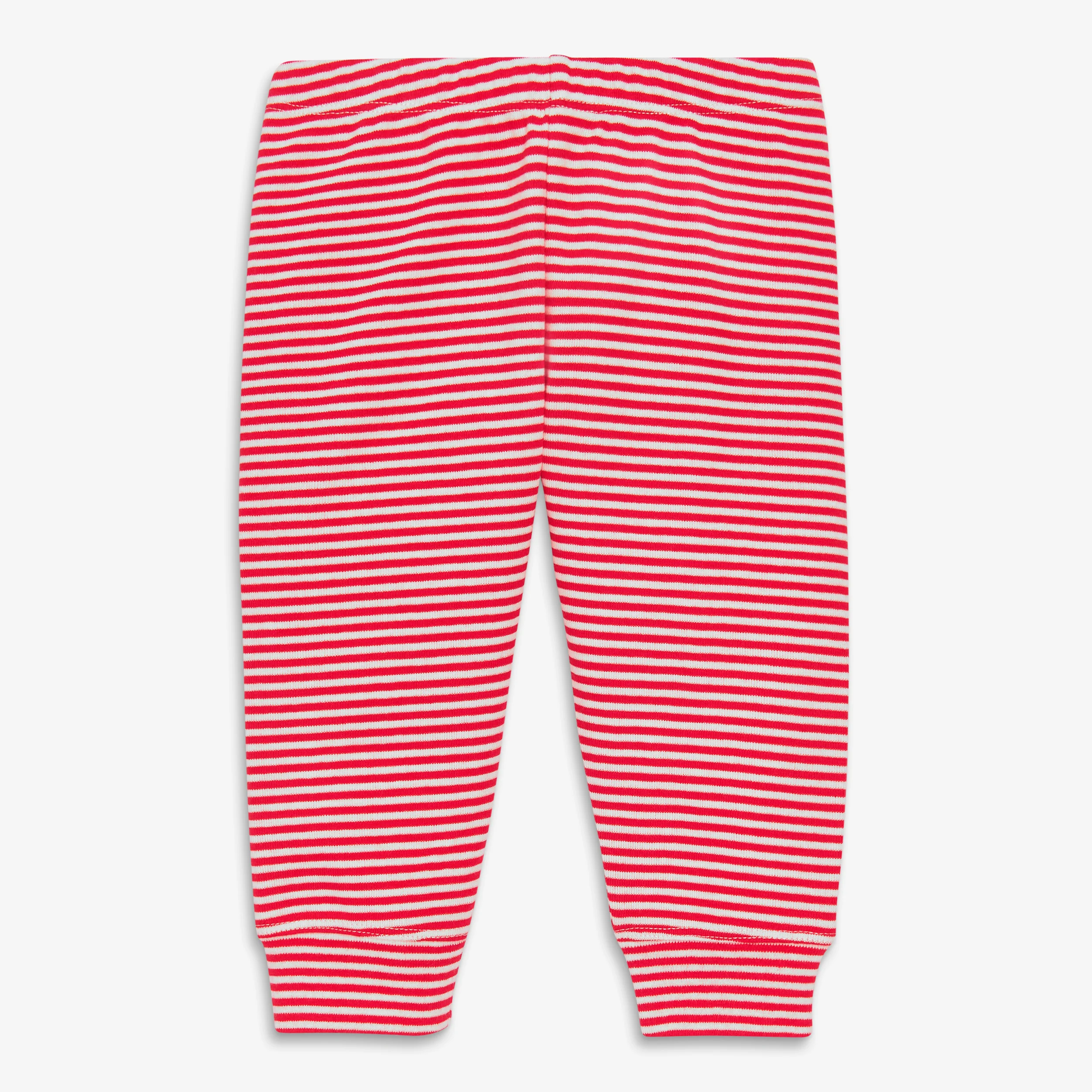 Clearance baby organic pant in mini stripe - Image 2