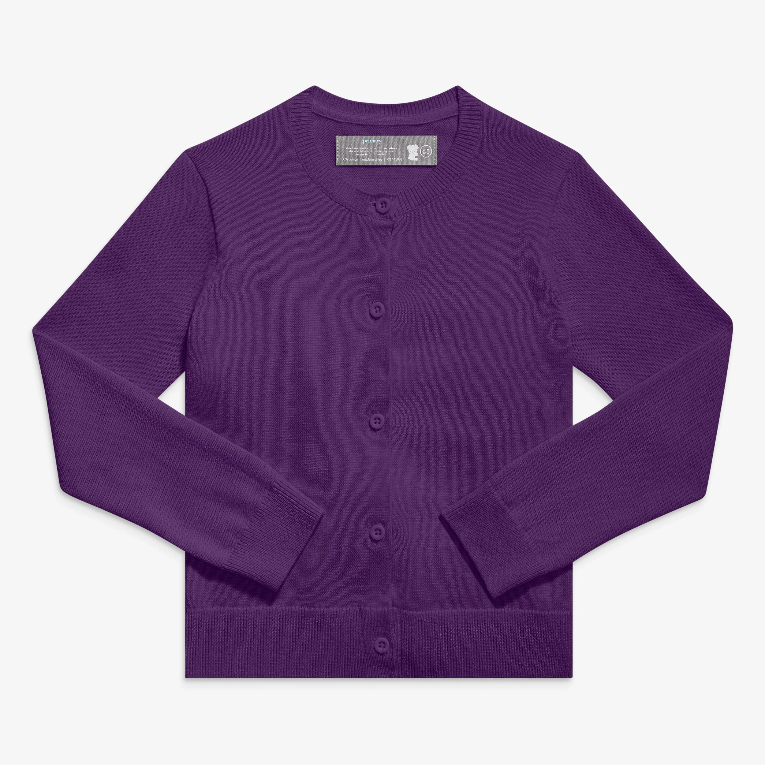 Kids cotton cardigan in seasonal colors - Image 11