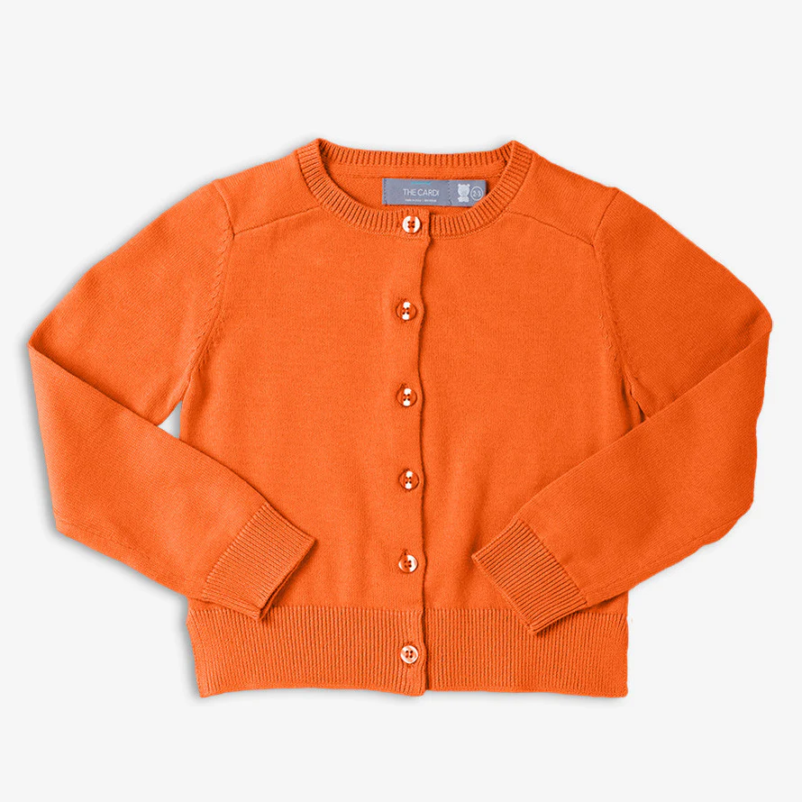 Kids cotton cardigan in seasonal colors - Image 12
