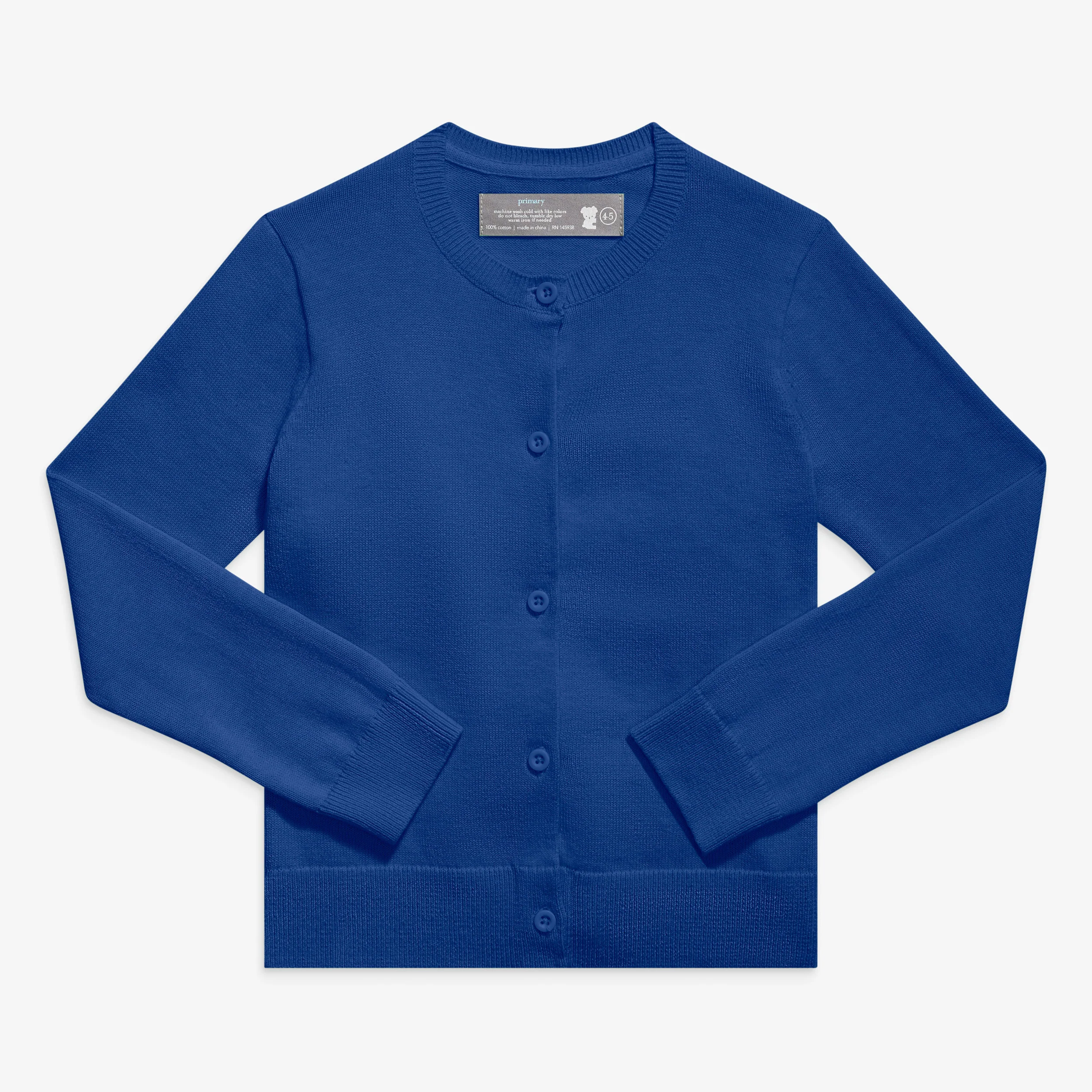 Kids cotton cardigan in seasonal colors - Image 3