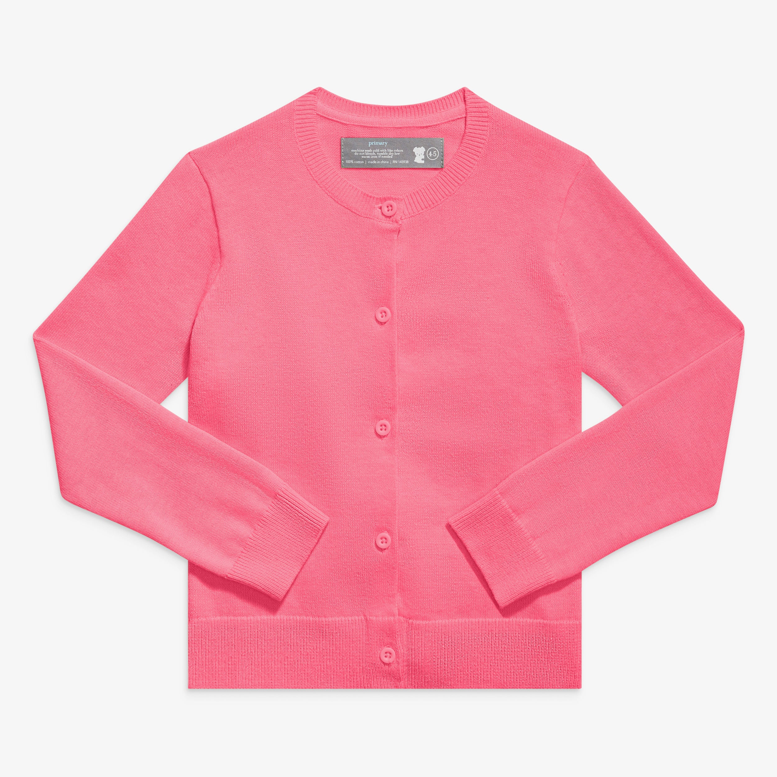 Kids cotton cardigan in seasonal colors - Image 5