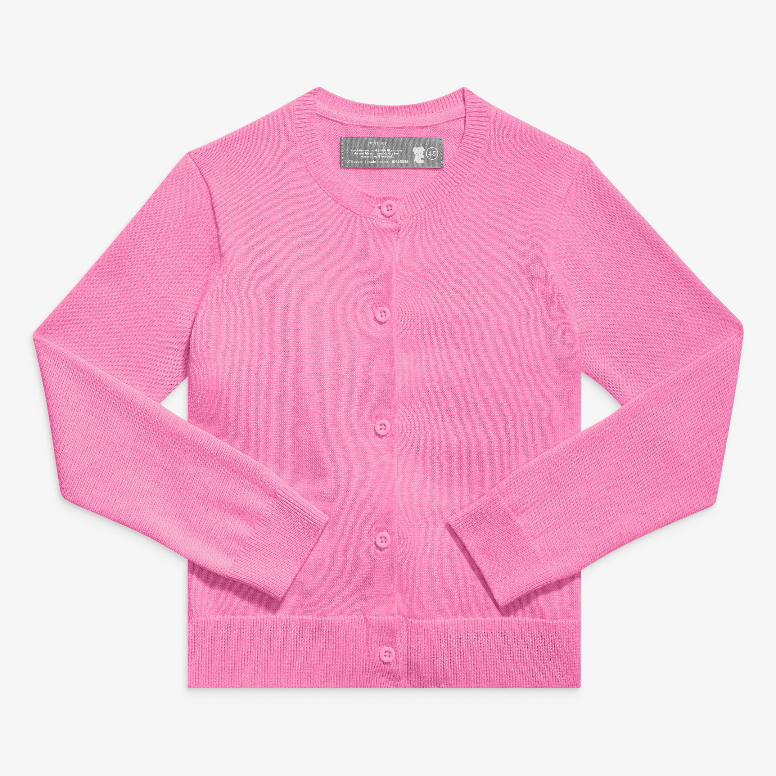 Kids cotton cardigan in seasonal colors - Image 6