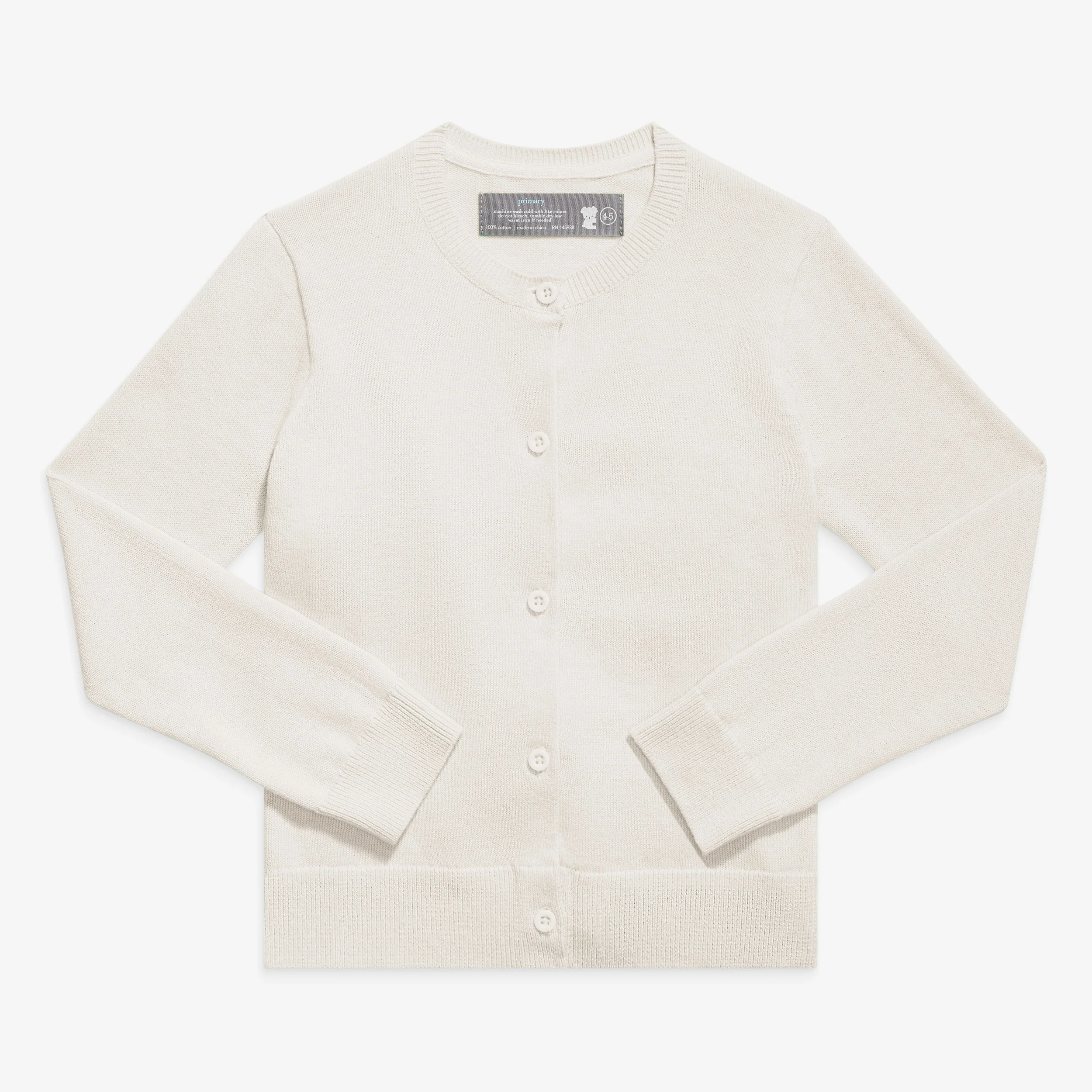 Kids cotton cardigan in seasonal colors - Image 8