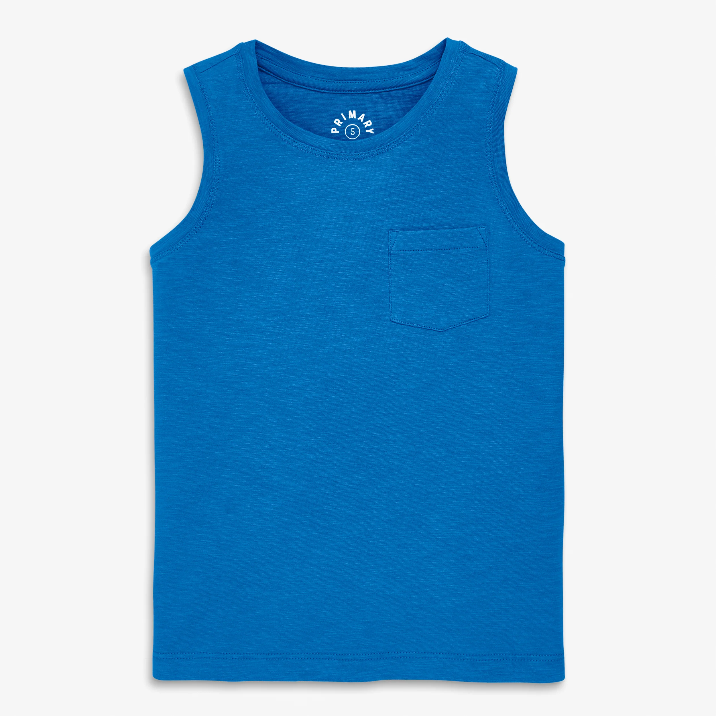 Kids slub pocket tank in seasonal colors - Image 5