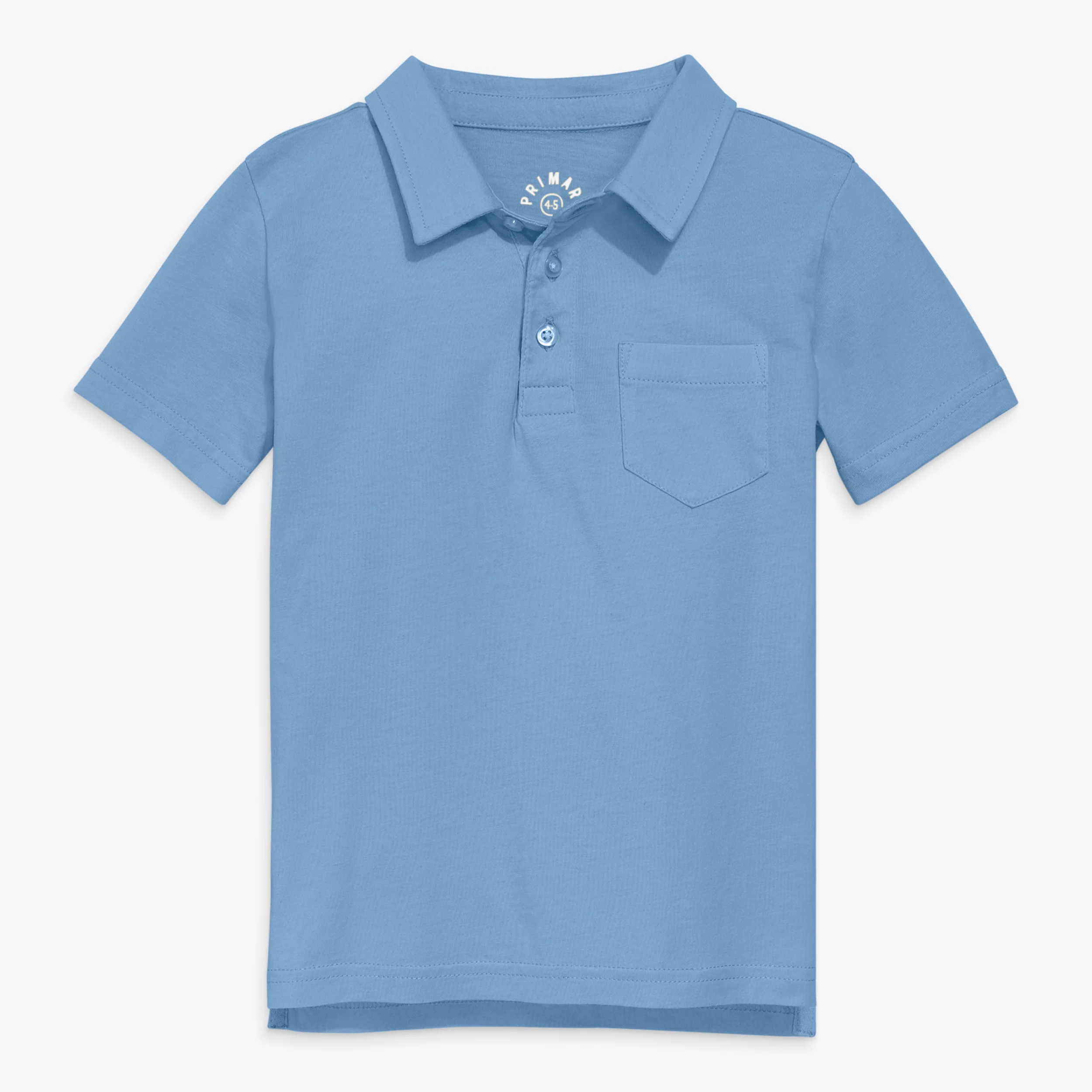 Kids short sleeve polo in seasonal colors - Image 11