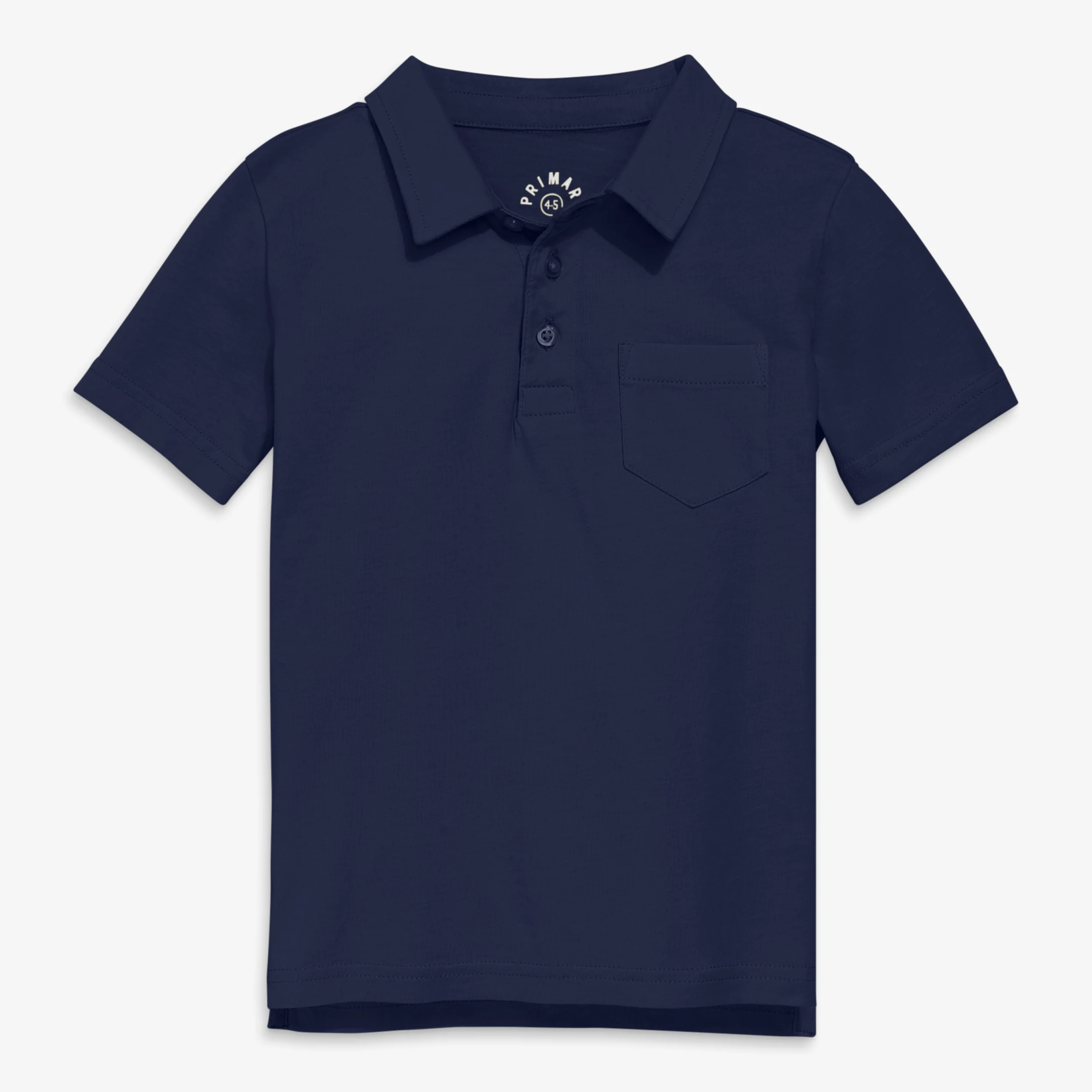 Kids short sleeve polo in seasonal colors - Image 4