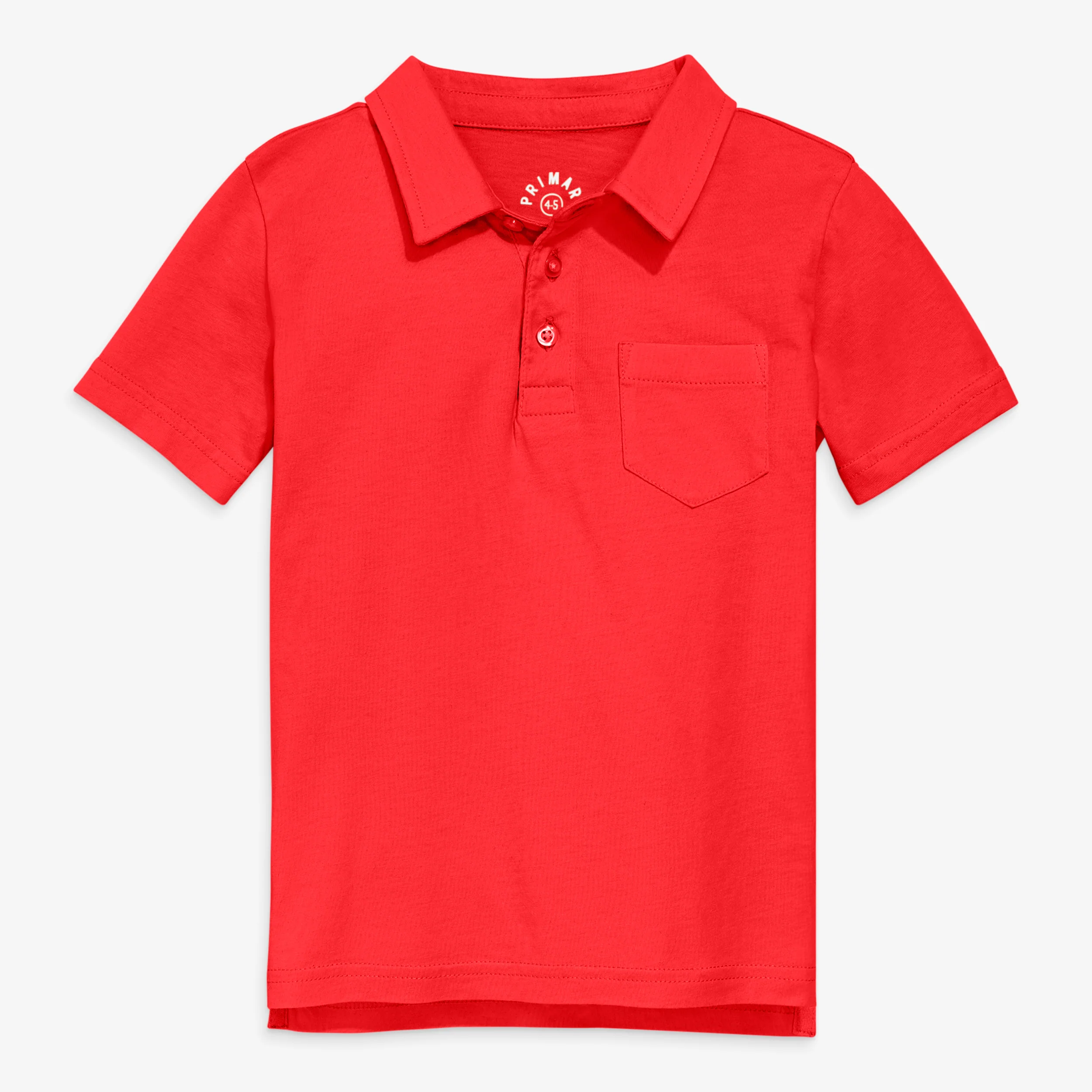 Kids short sleeve polo in seasonal colors - Image 8