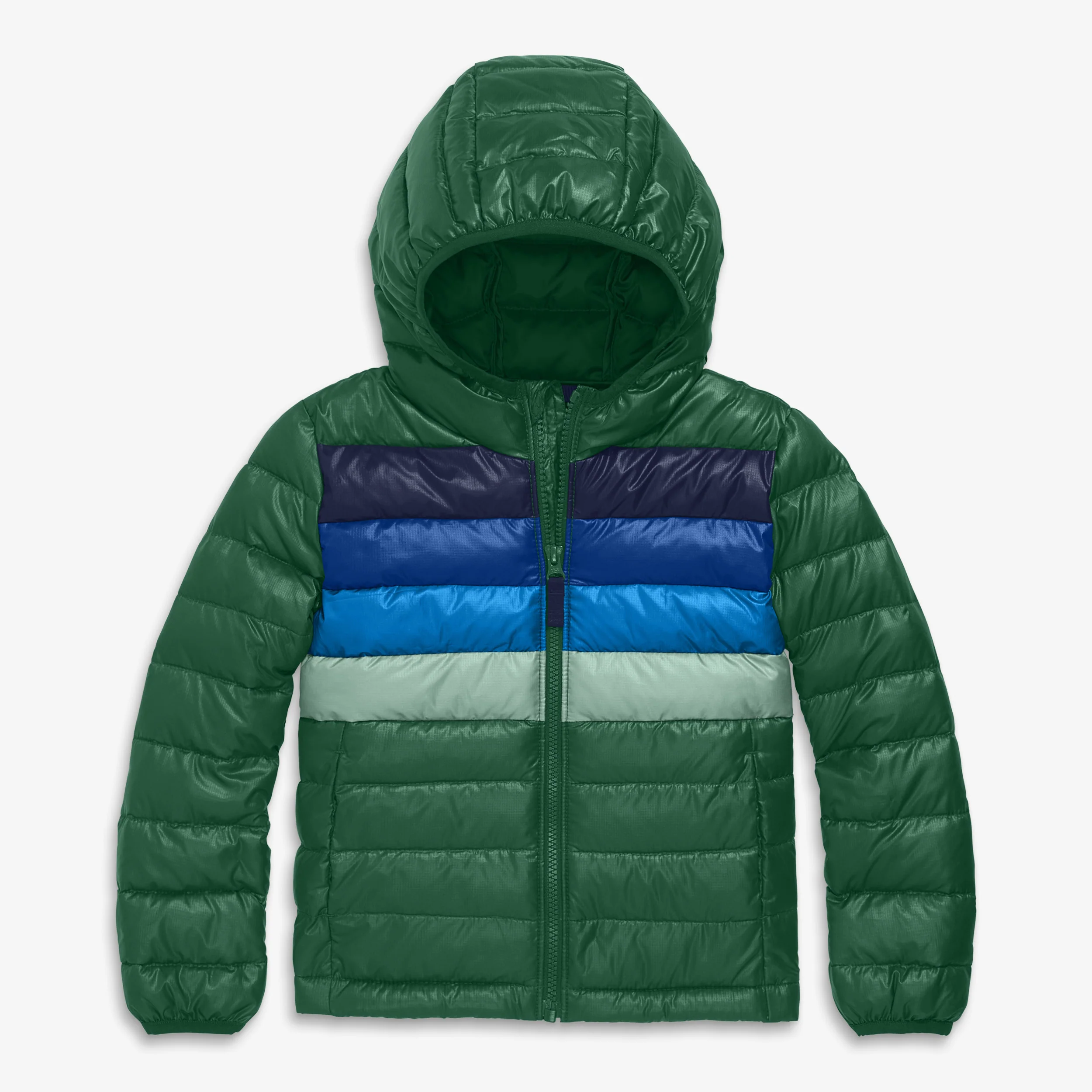 Kids stripe lightweight puffer jacket - Image 2