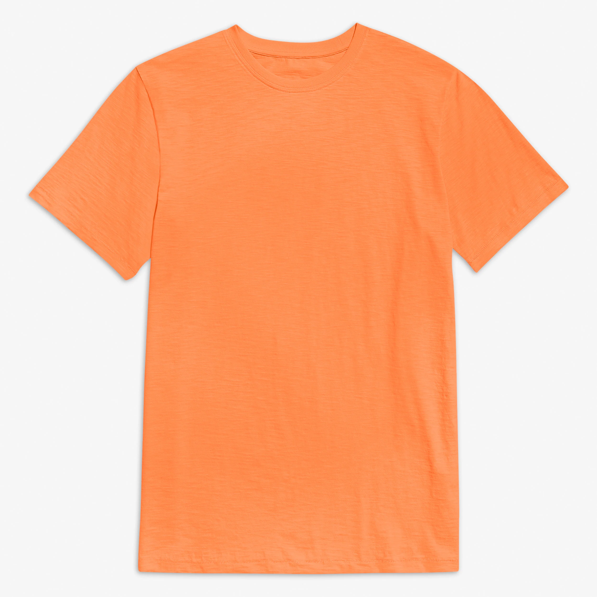 Clearance adult slub crewneck tee in seasonal colors (unisex fit)