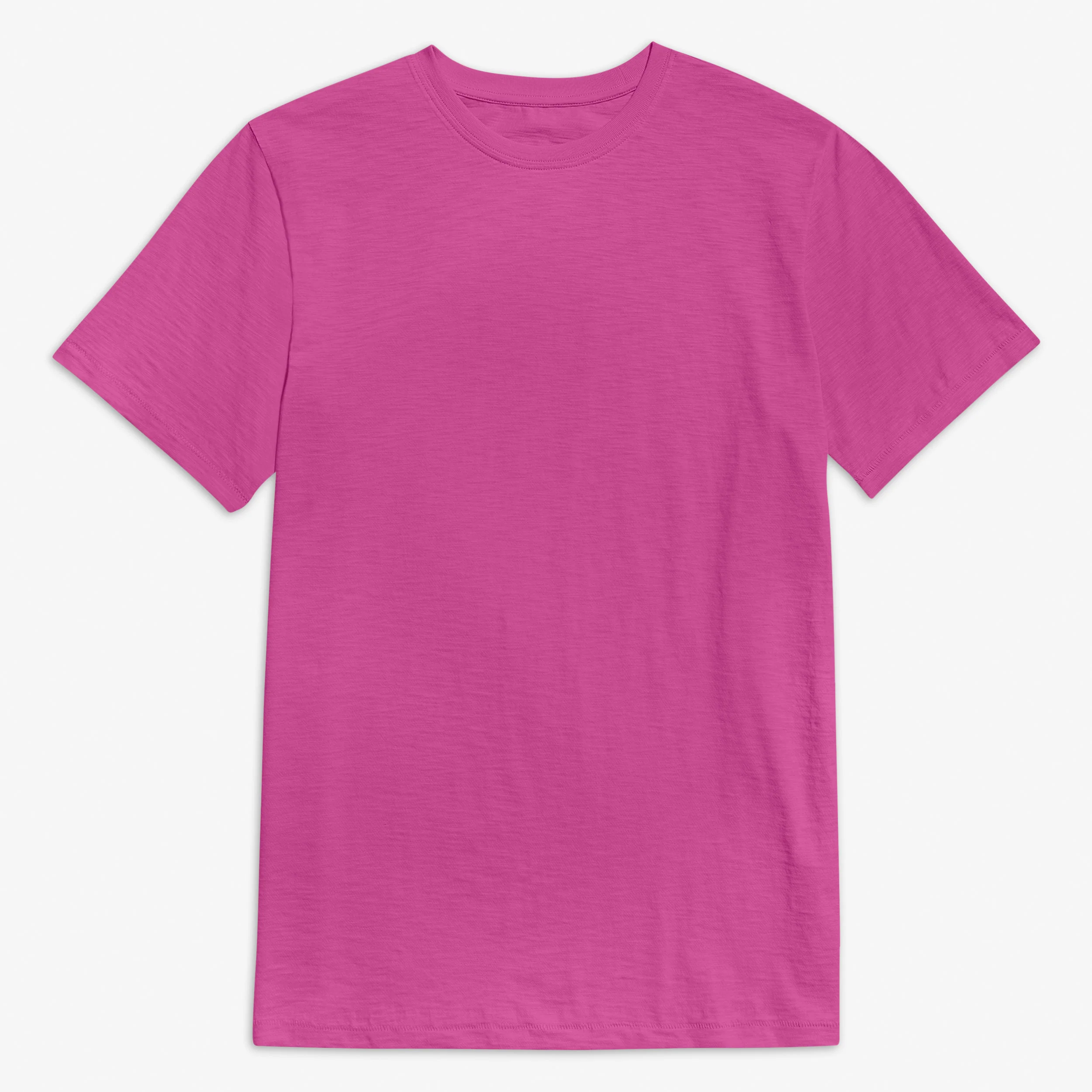 Clearance adult slub crewneck tee in seasonal colors (unisex fit) - Image 3