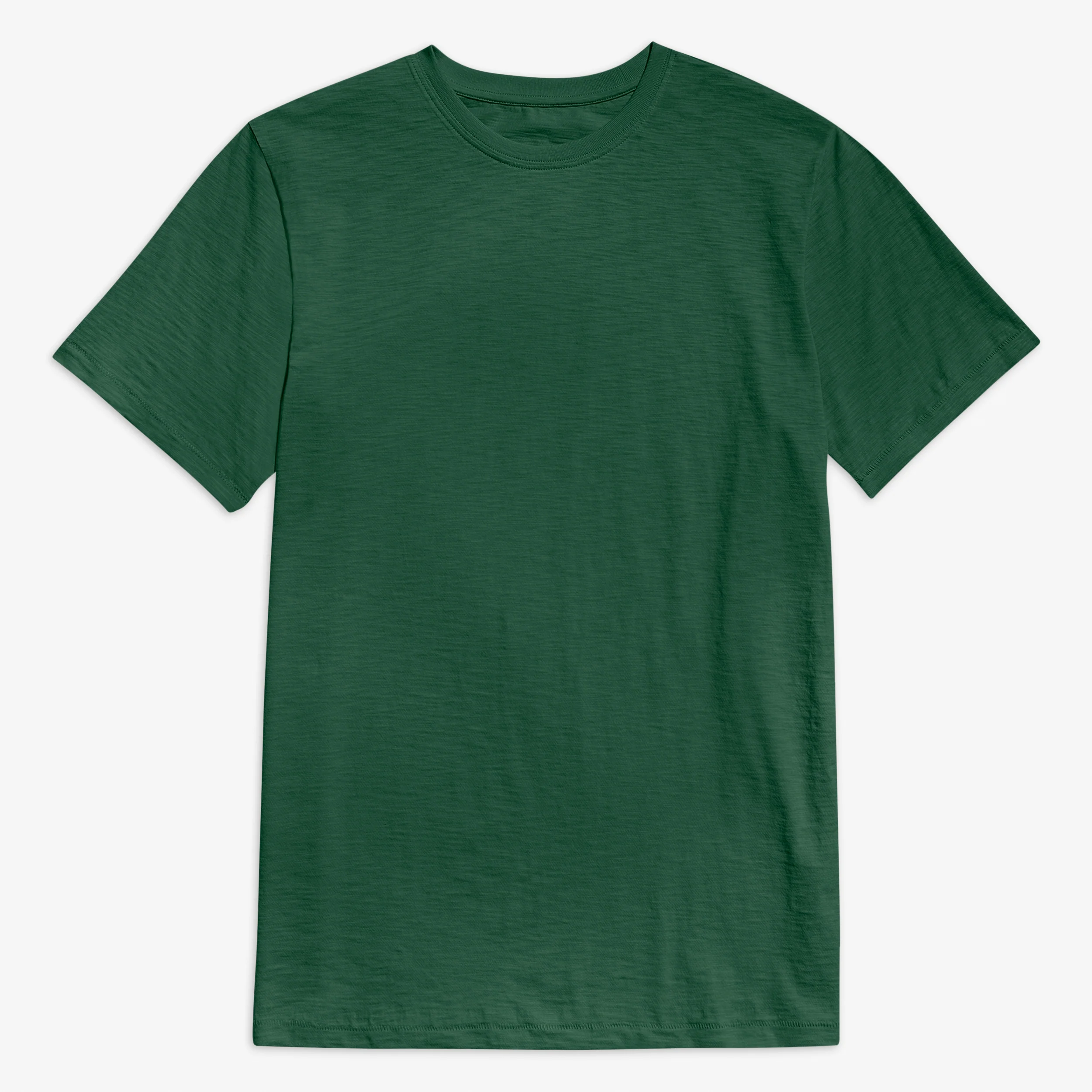 Clearance adult slub crewneck tee in seasonal colors (unisex fit) - Image 5