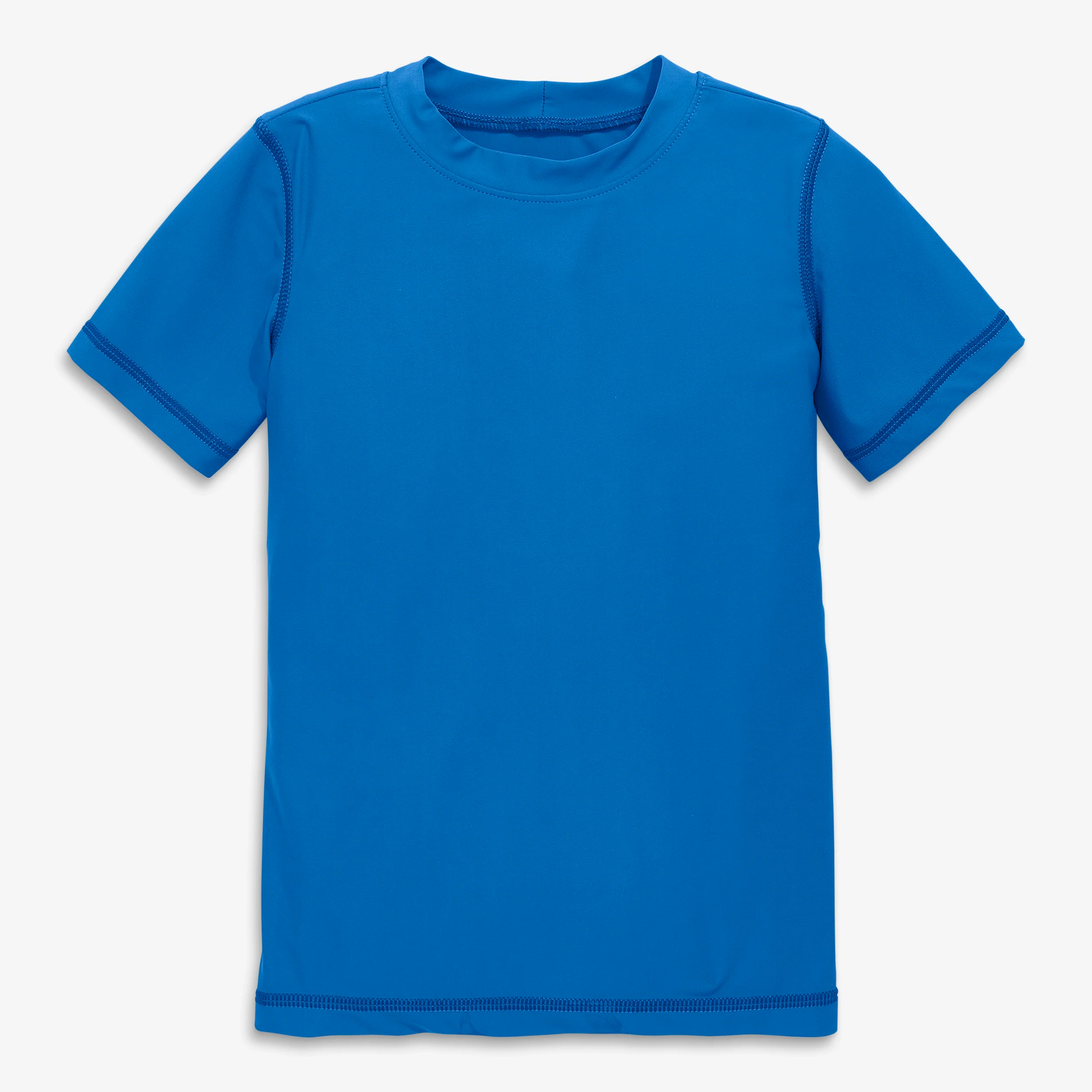 Kids short sleeve rash guard in seasonal colors - Image 3