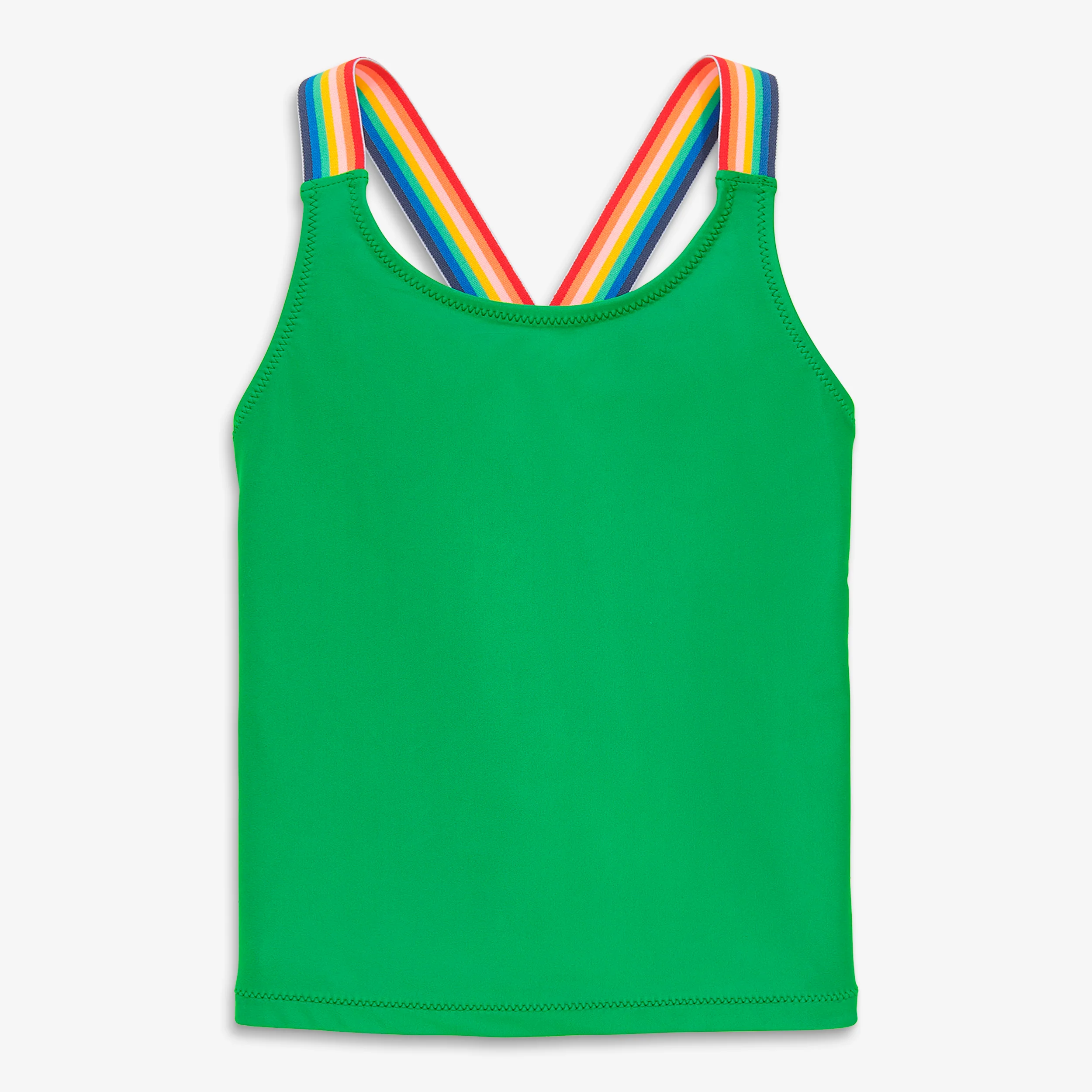 Clearance kids swim top with rainbow trim - Image 3