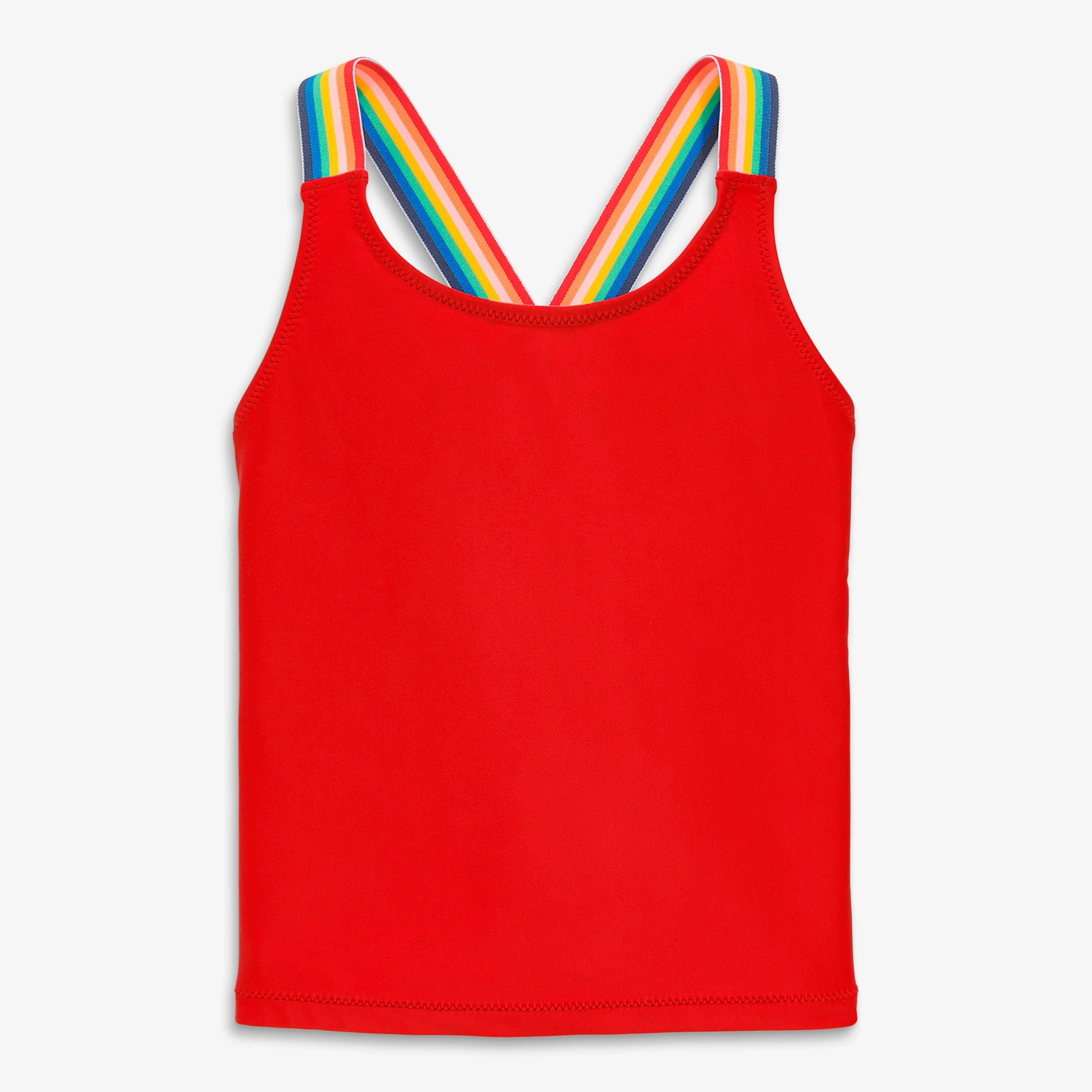 Clearance kids swim top with rainbow trim - Image 5