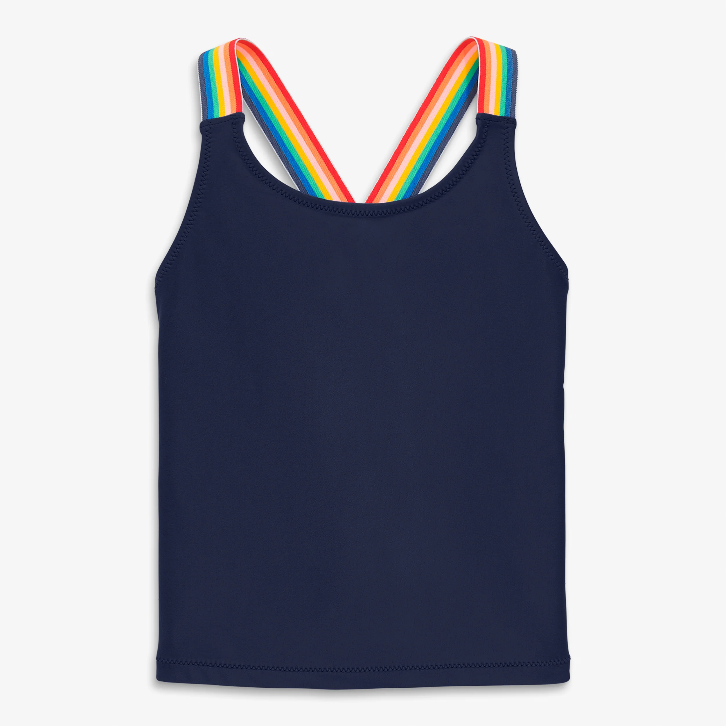 Clearance kids swim top with rainbow trim - Image 6