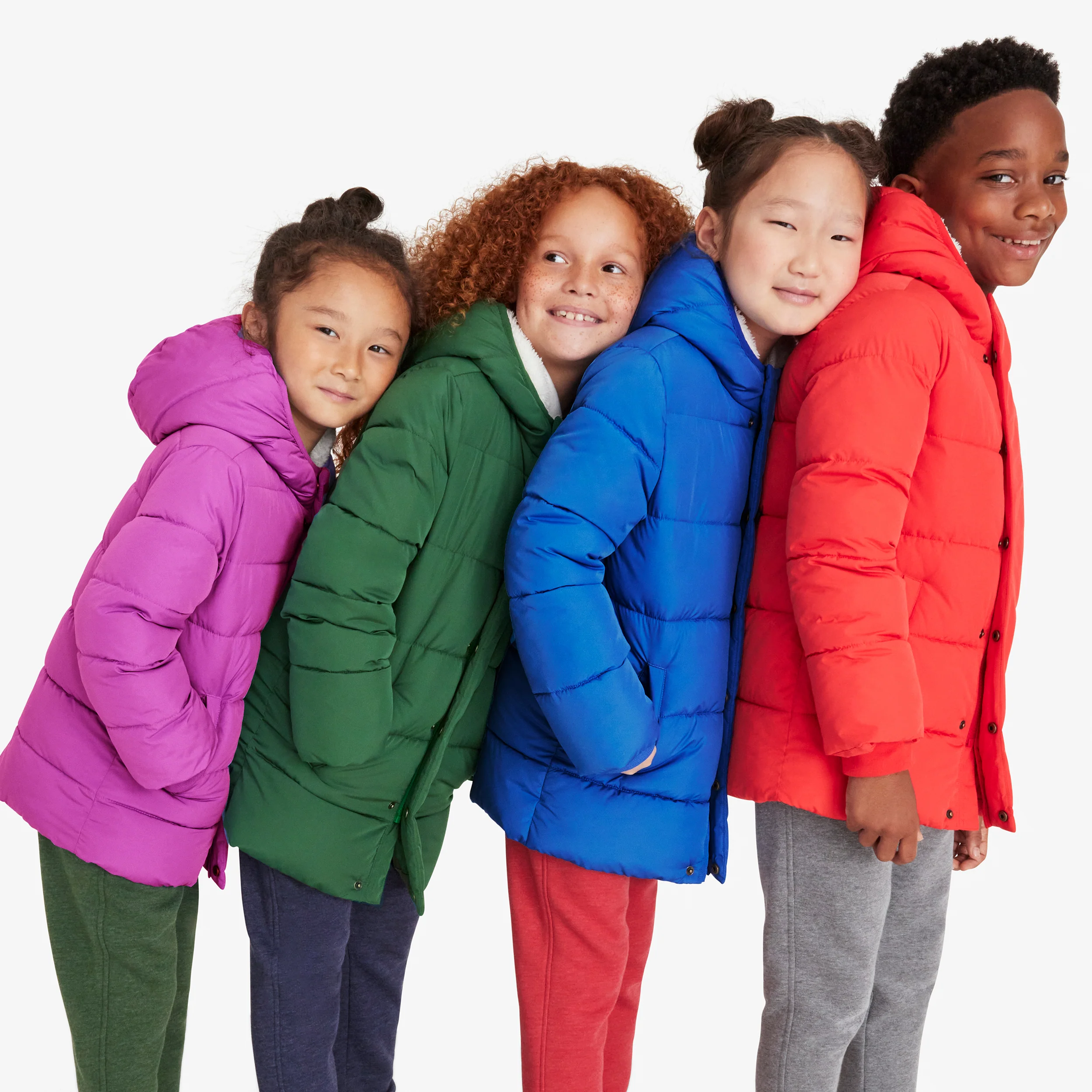 Clearance kids parka puffer coat - Image 3